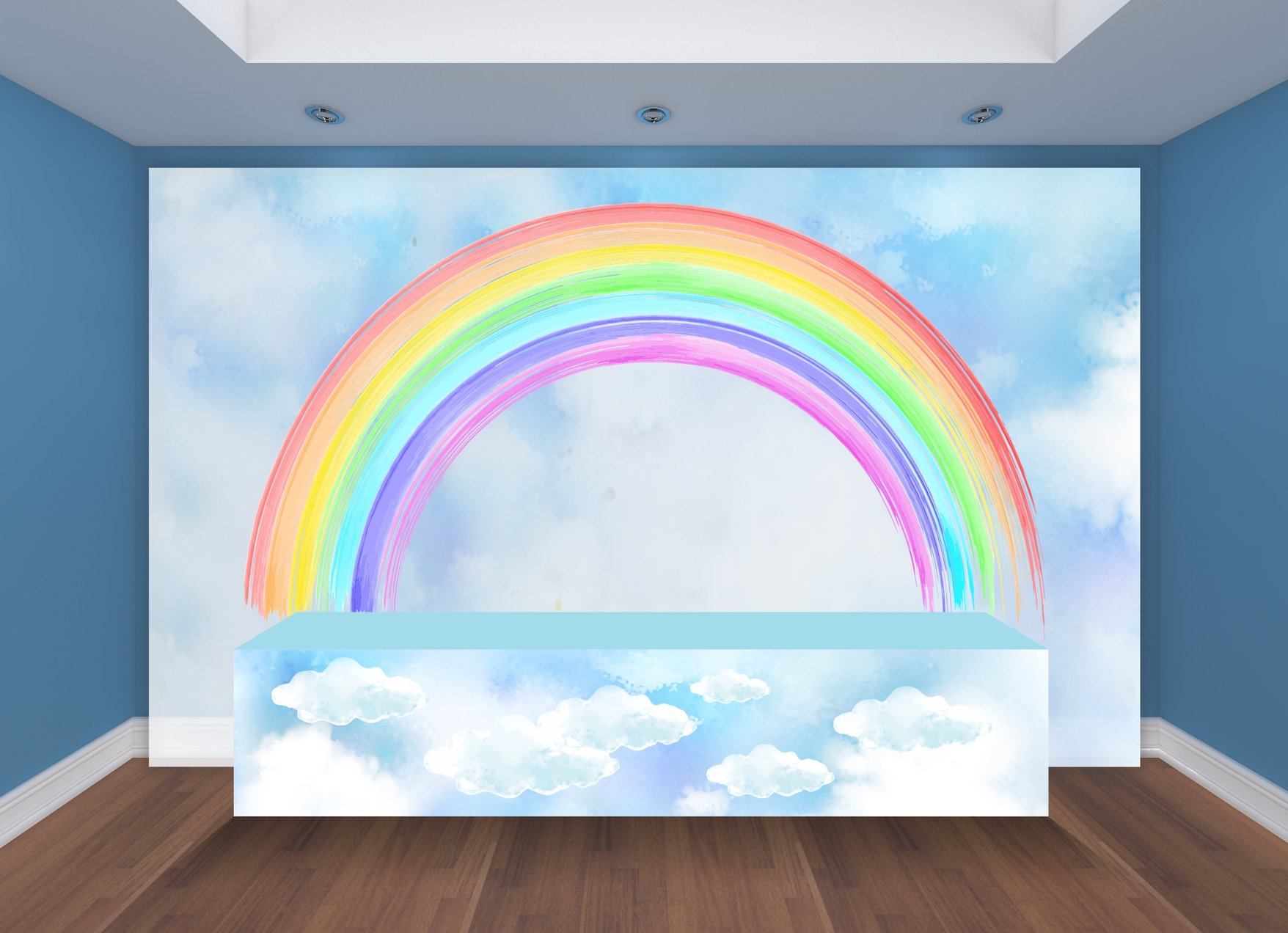 Arco Íris — Céu Nuvens e Arco-Íris 7.jpg