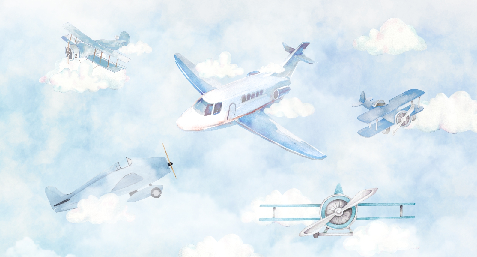 Capa do tema Aviões — Gustavo Faggiani Design
