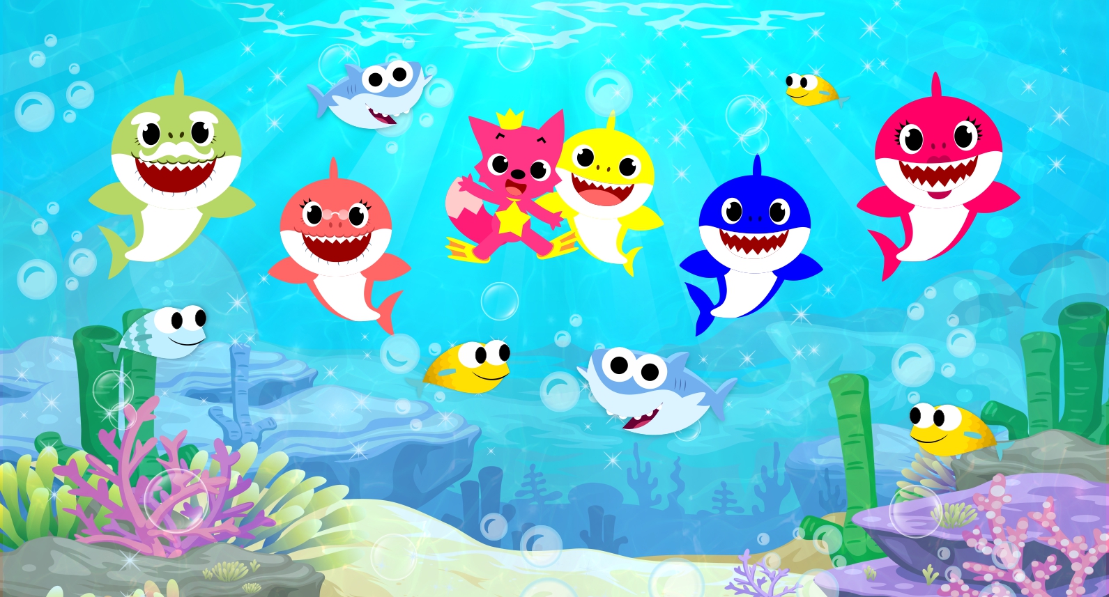 Capa do tema Baby Shark — Gustavo Faggiani Design