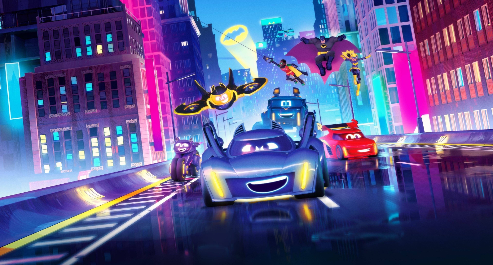 Capa do tema Batwheels — Gustavo Faggiani Design
