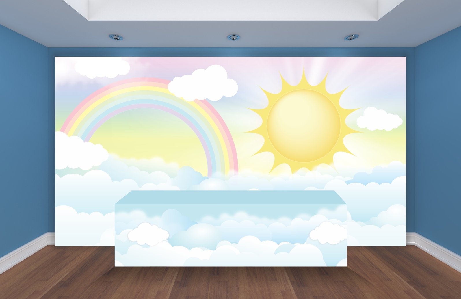 Céu Nuvens e Arco Íris — Céu Nuvens e Arco-Íris 1.jpg