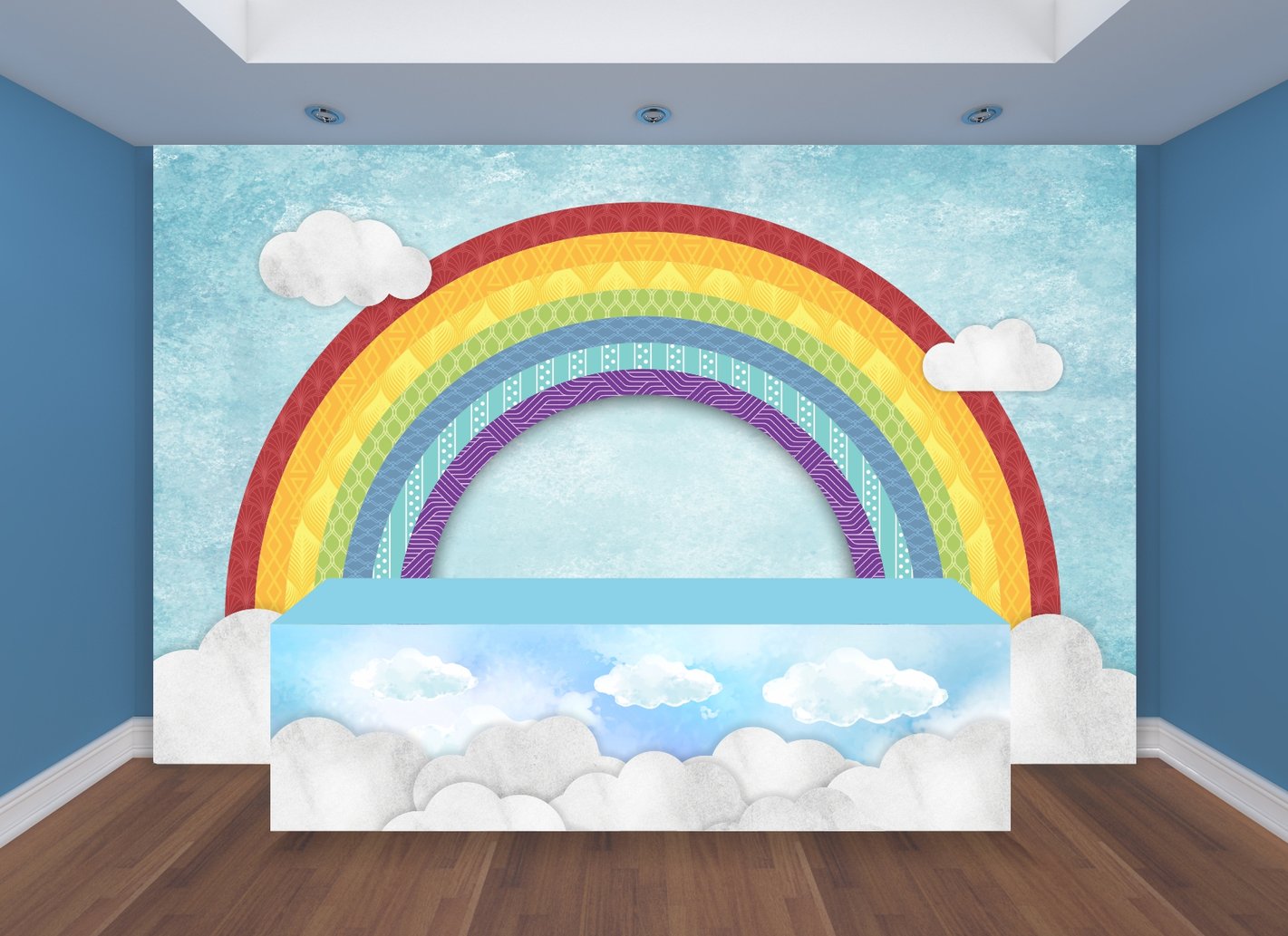 Céu Nuvens e Arco Íris — Céu Nuvens e Arco-Íris 9.jpg
