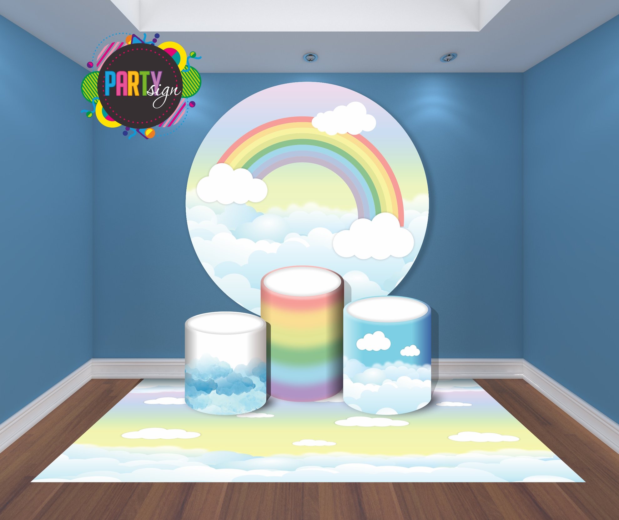 Céu Nuvens e Arco Íris — Projeto Arco íris 2.jpg