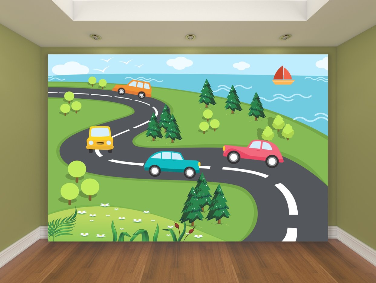 Capa do tema Carros Infantil — Gustavo Faggiani Design