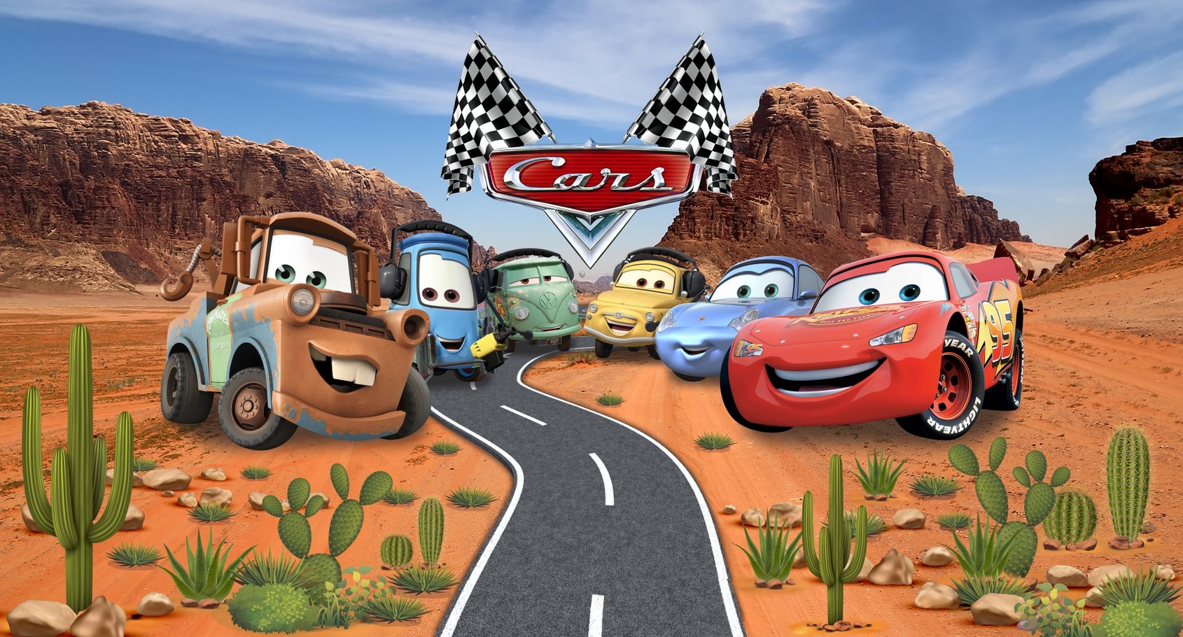 Capa do tema Cars Disney — Gustavo Faggiani Design