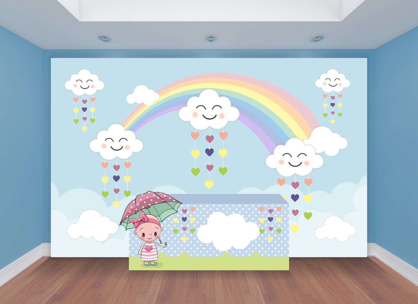 Chuva de Amor — Chuva de Amor Menina Guarda Chuva.jpg
