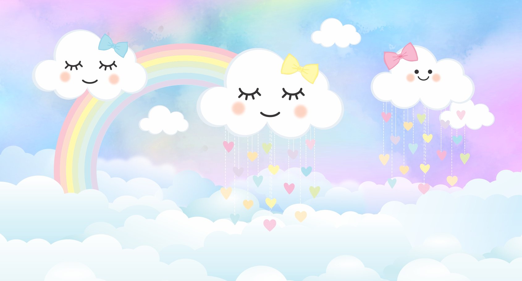 Capa do tema Chuva de Amor — Gustavo Faggiani Design
