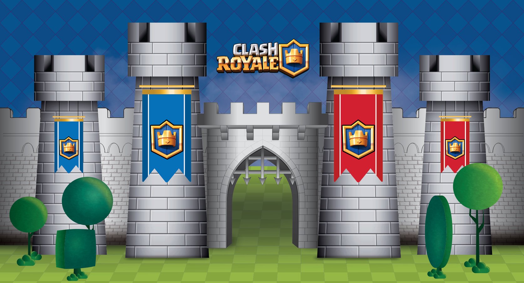 Capa do tema Clash Royale — Gustavo Faggiani Design
