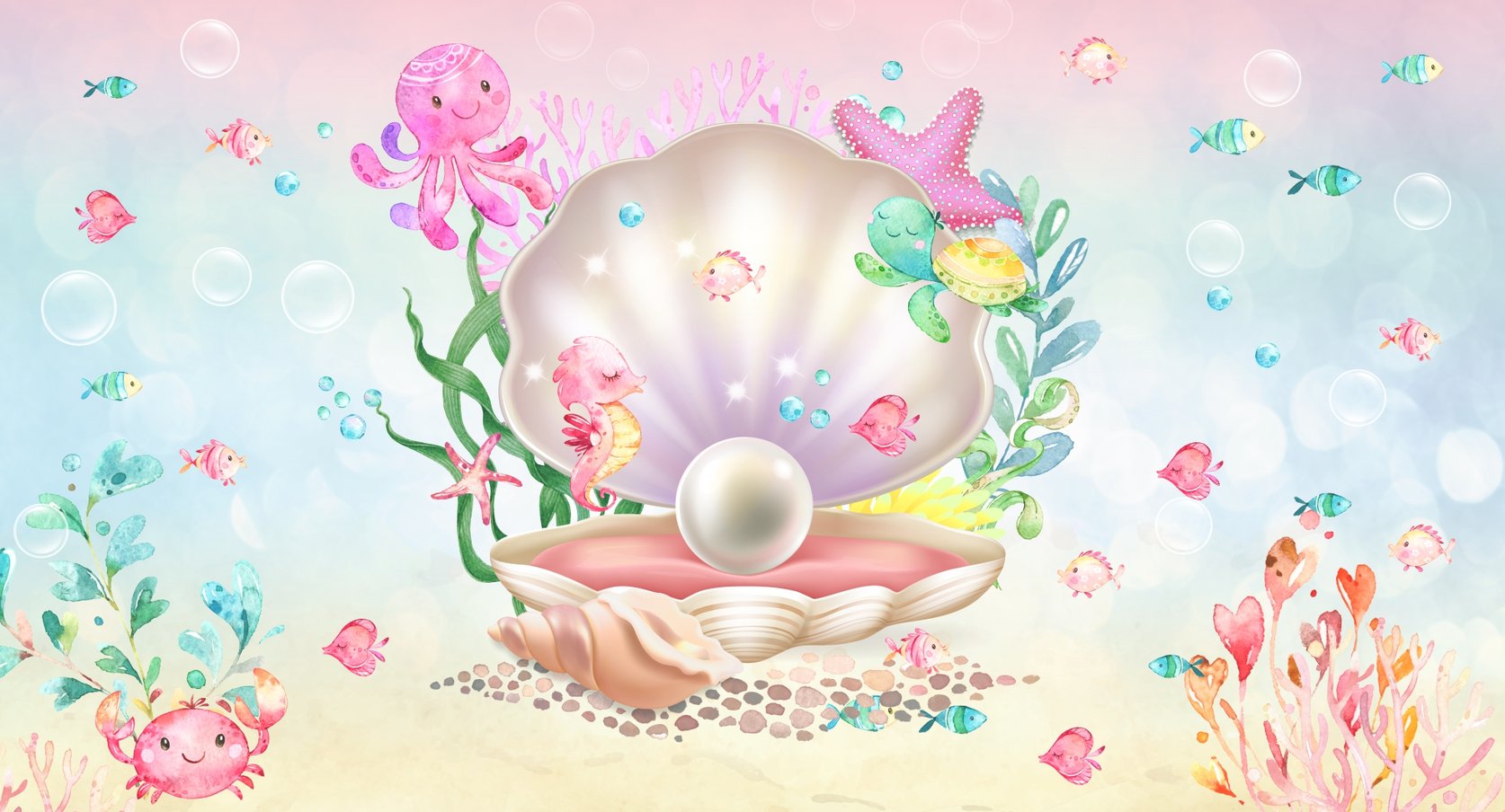 Capa do tema Concha Fundo do Mar — Gustavo Faggiani Design