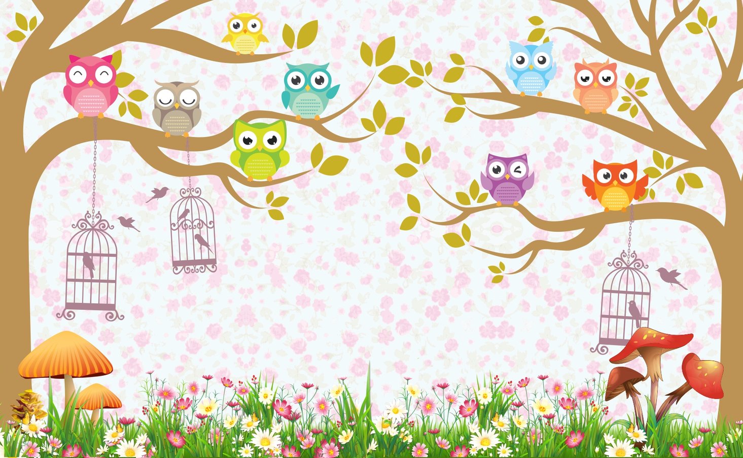 Capa do tema Corujas — Gustavo Faggiani Design