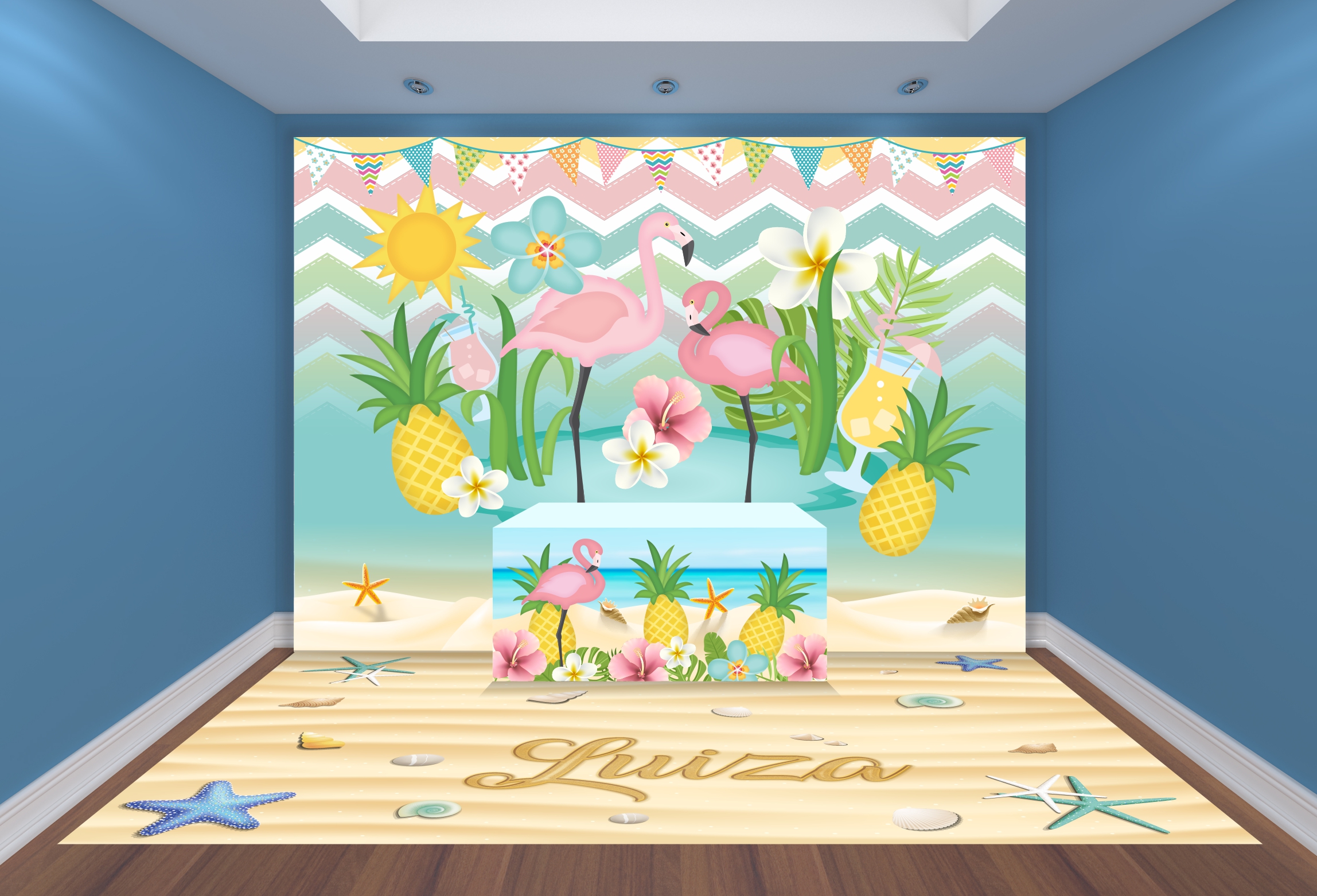 Capa do tema Flamingo — Gustavo Faggiani Design