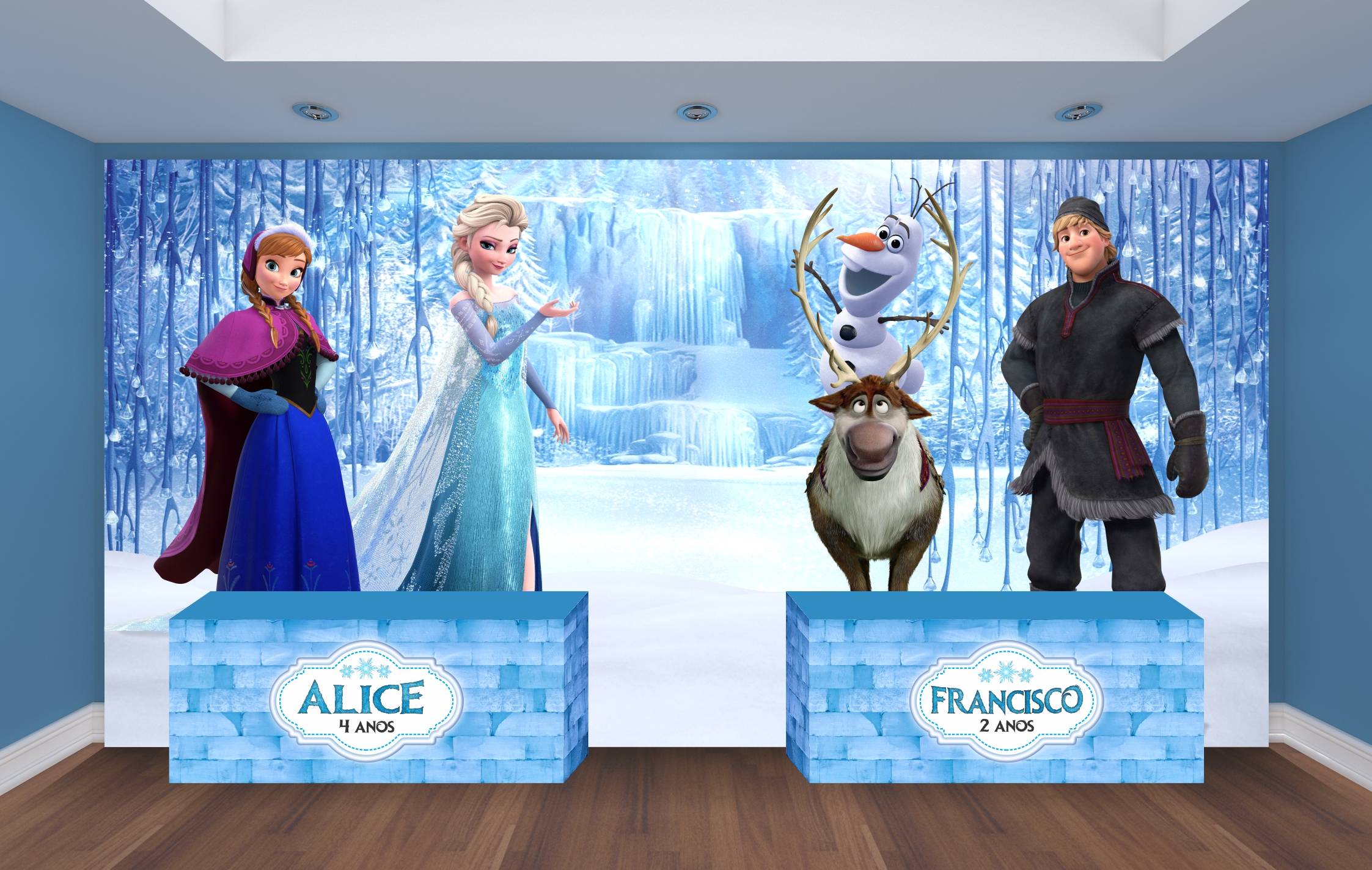 Capa do tema Frozen — Gustavo Faggiani Design