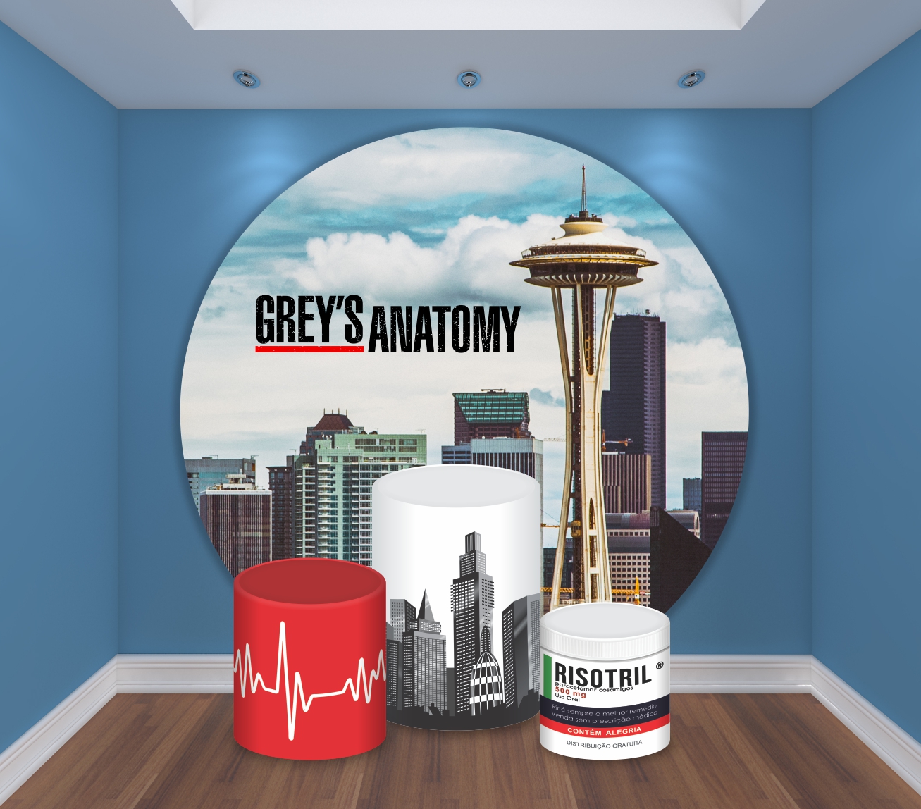 Capa do tema Grey's Anatomy — Gustavo Faggiani Design