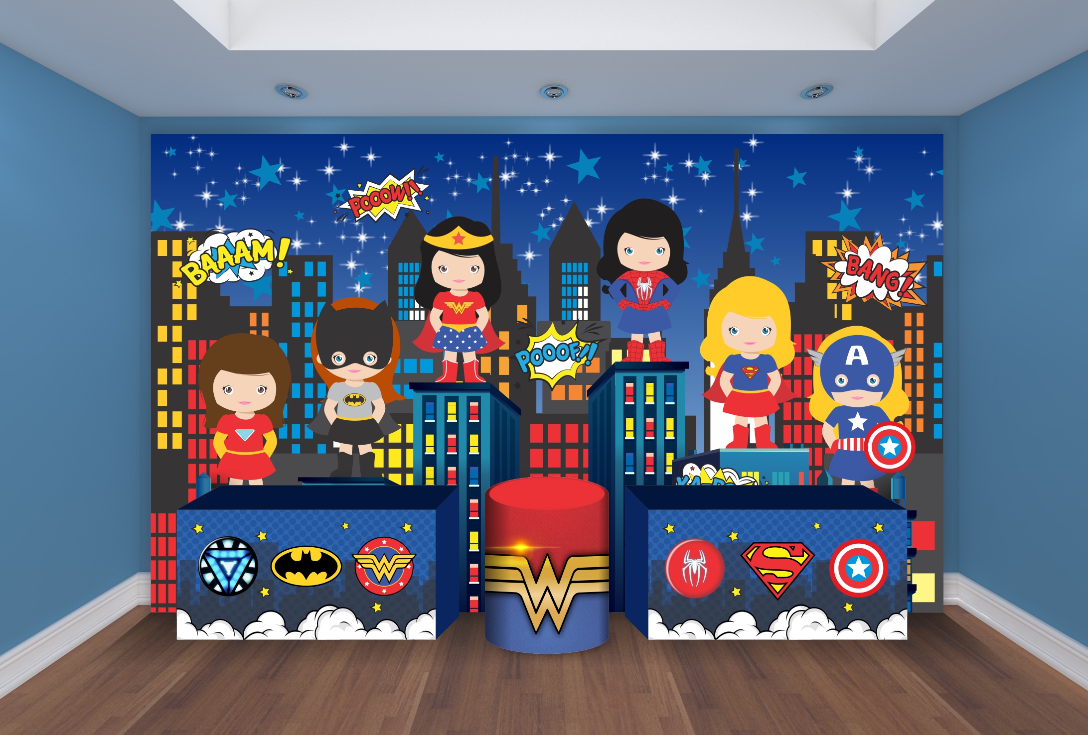 Capa do tema Heroínas — Gustavo Faggiani Design