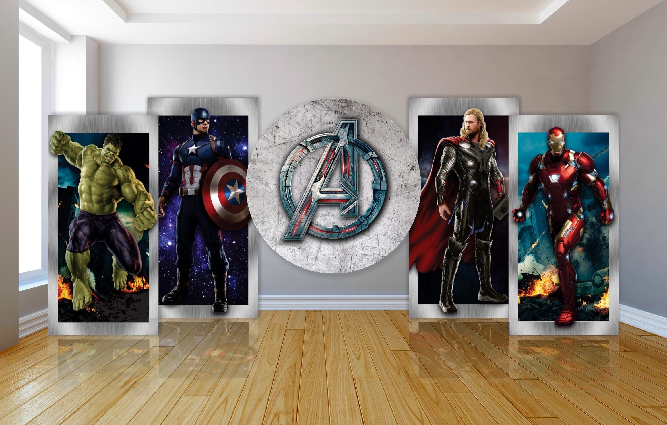 Capa do tema Herois — Gustavo Faggiani Design