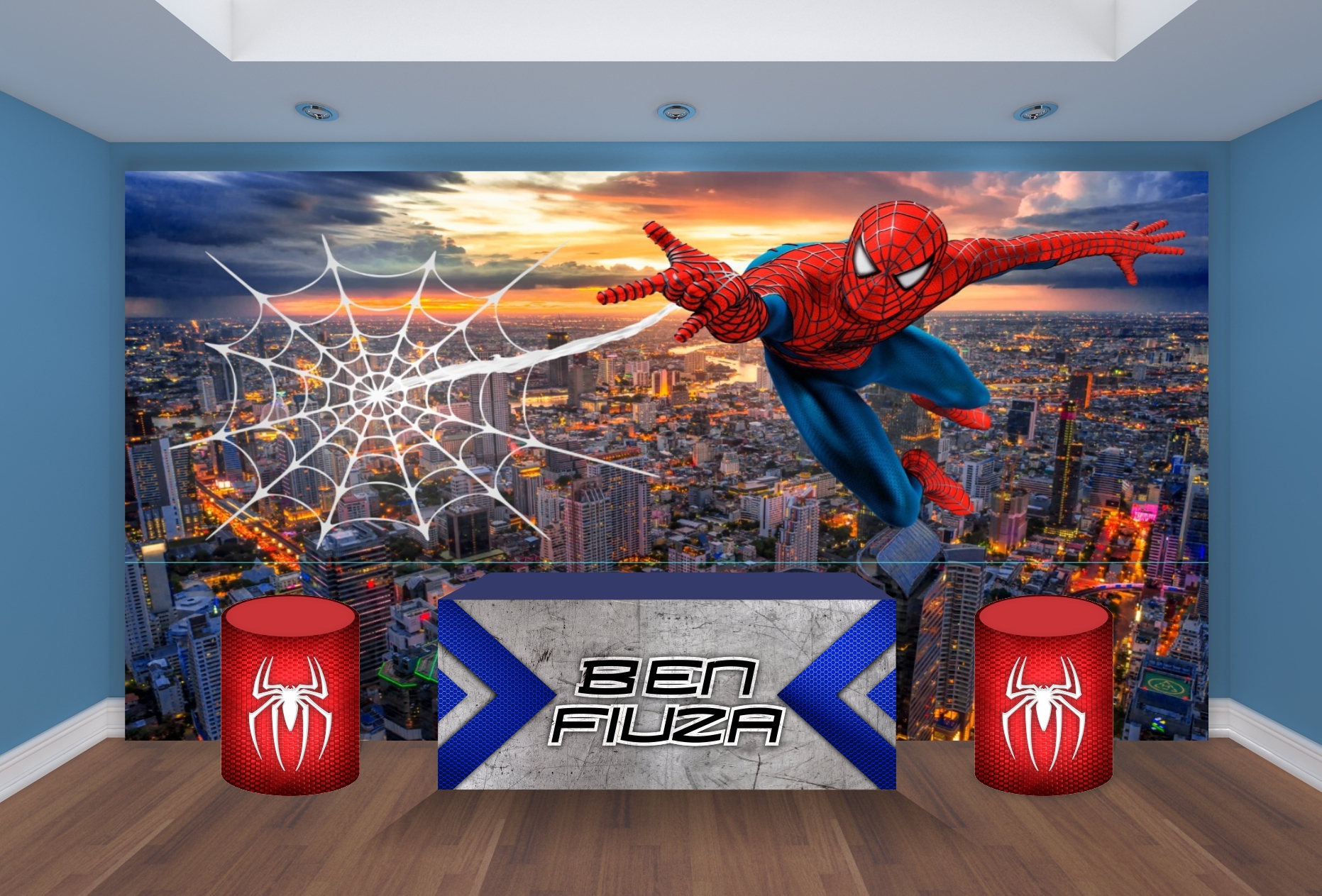 Capa do tema Homem Aranha — Gustavo Faggiani Design