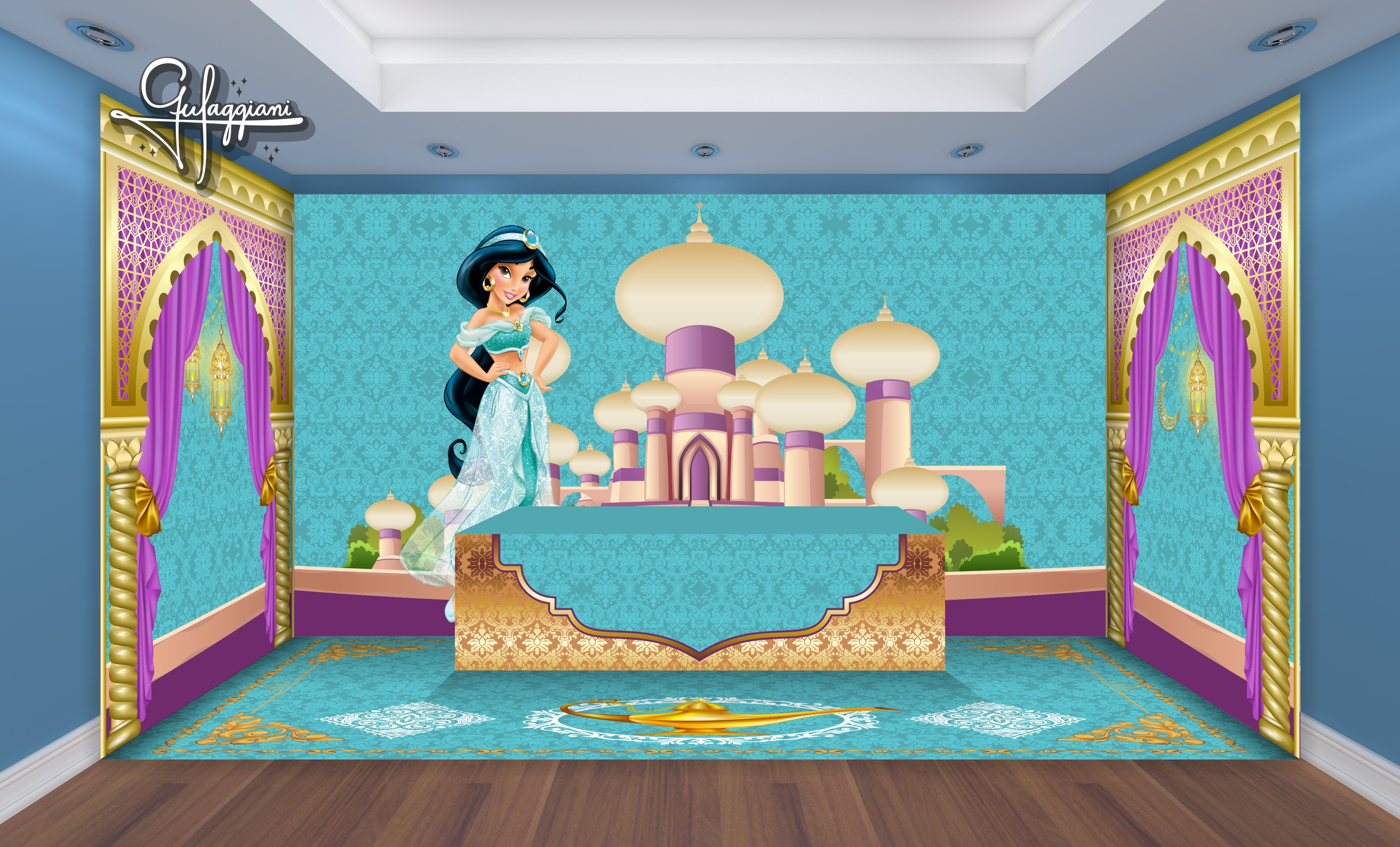 Capa do tema Jasmine — Gustavo Faggiani Design