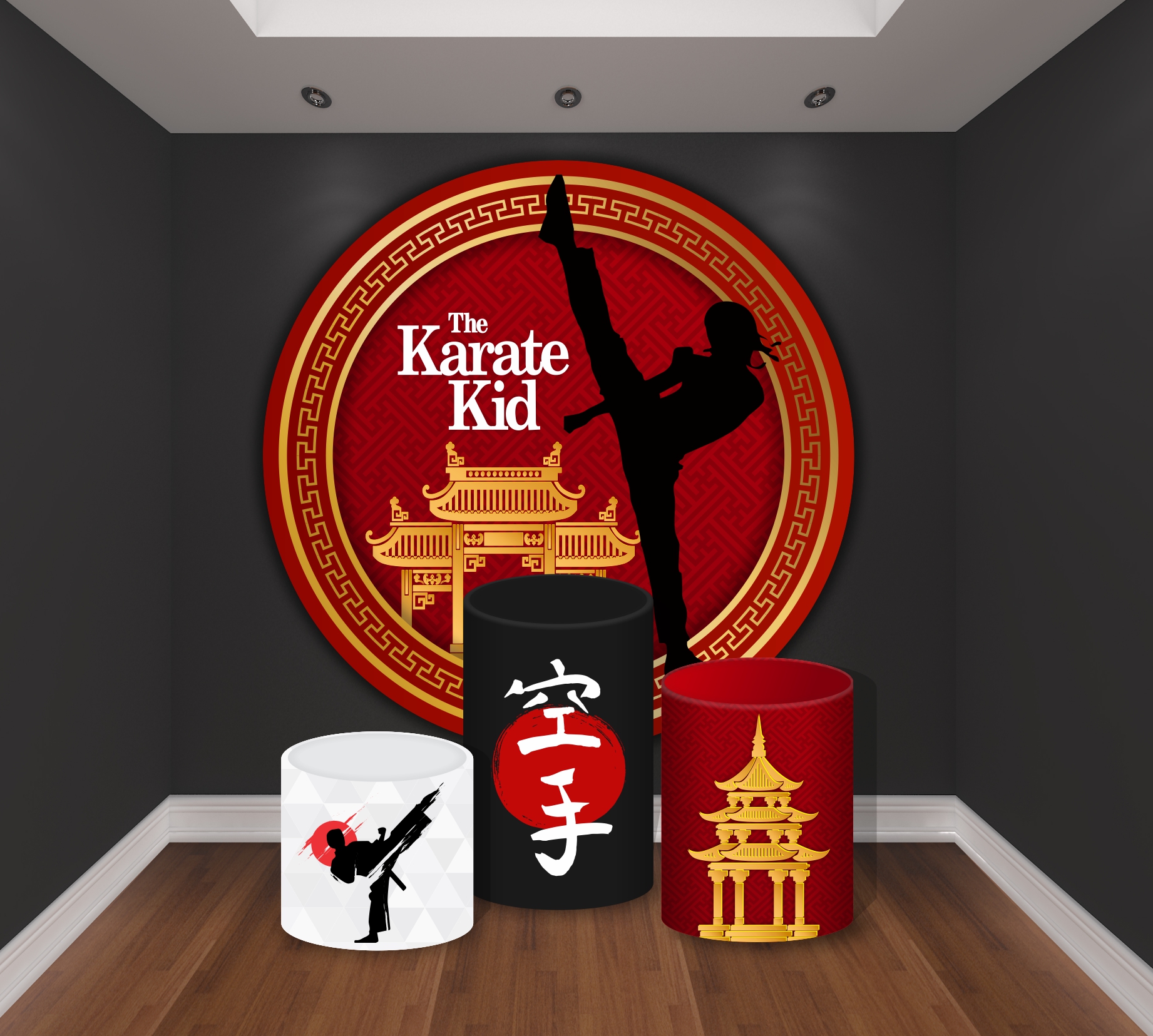 Capa do tema Karate Kid — Gustavo Faggiani Design