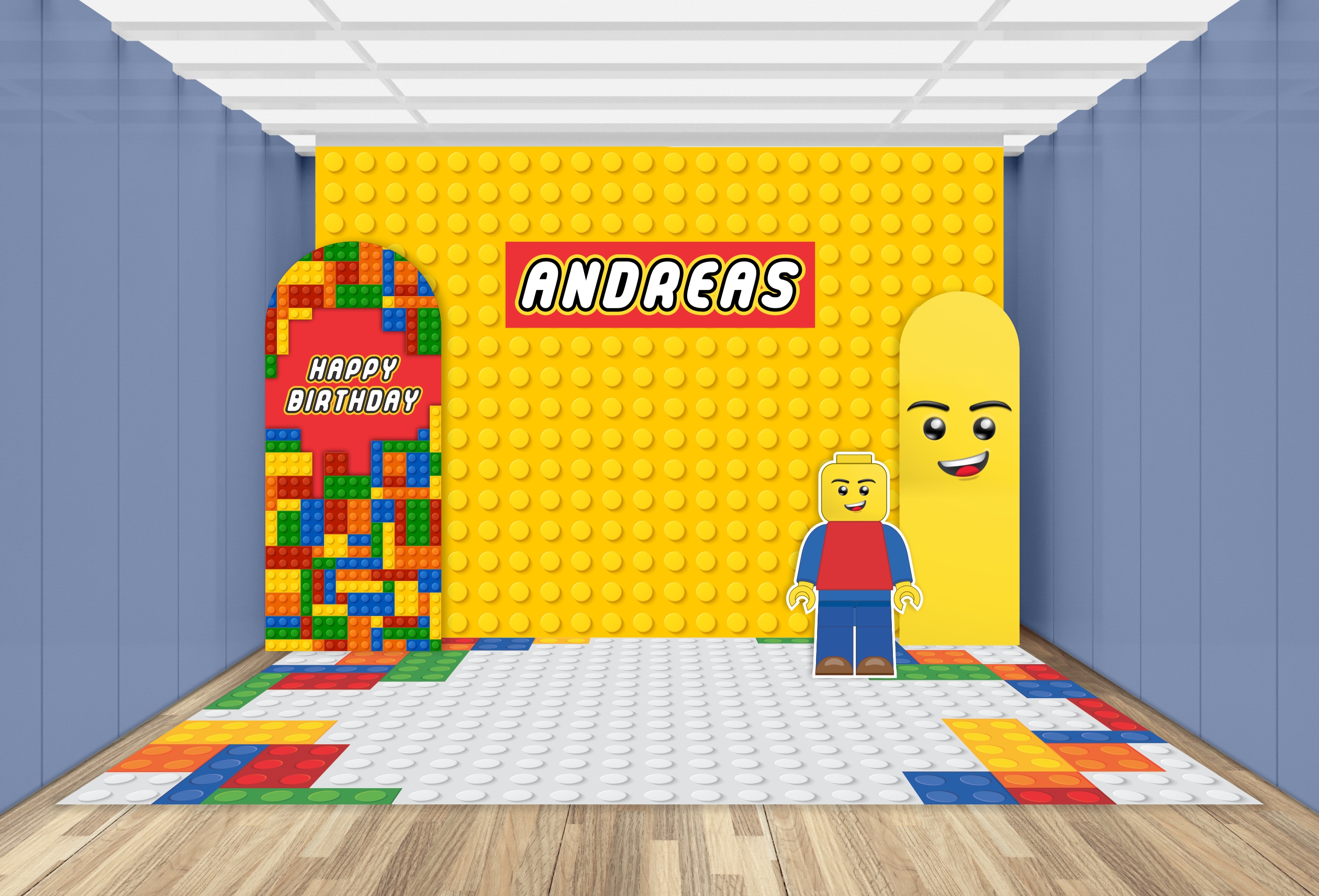 Capa do tema Lego — Gustavo Faggiani Design