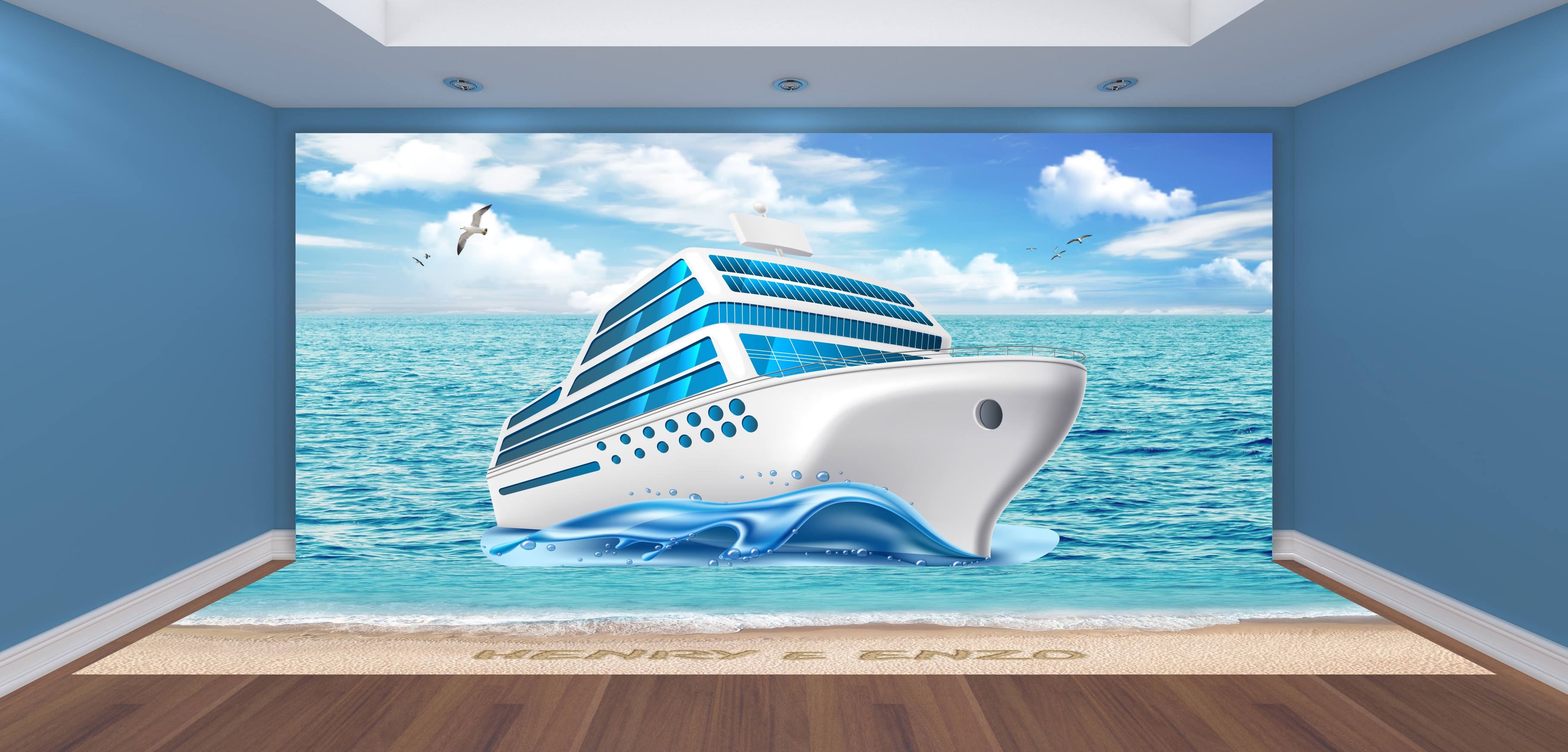Capa do tema Mar e Barcos — Gustavo Faggiani Design