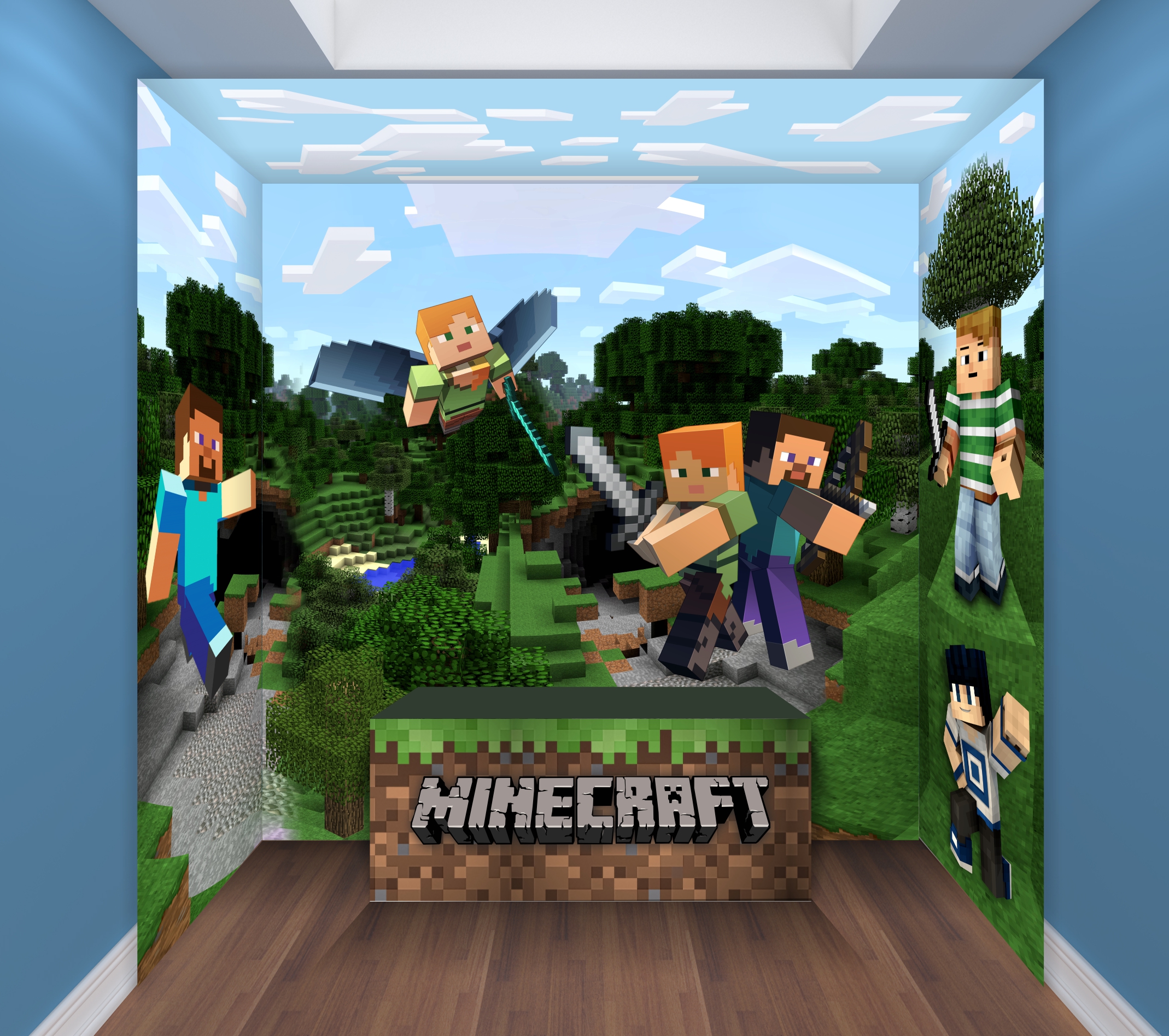 Capa do tema Minecraft — Gustavo Faggiani Design
