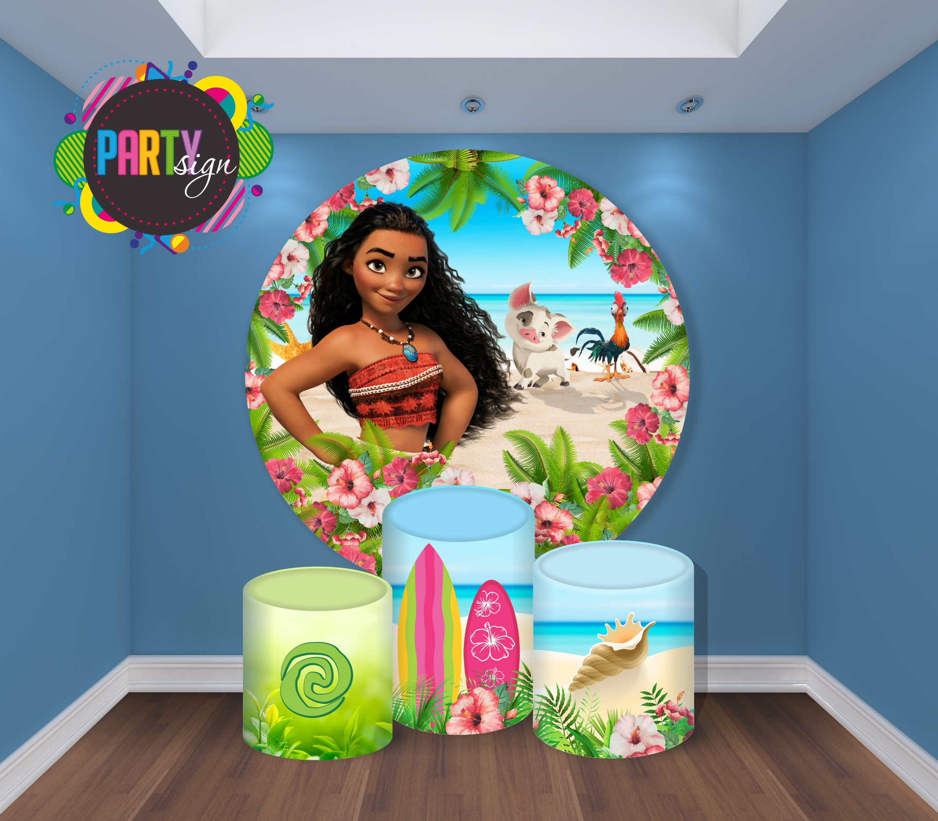 Capa do tema Moana — Gustavo Faggiani Design