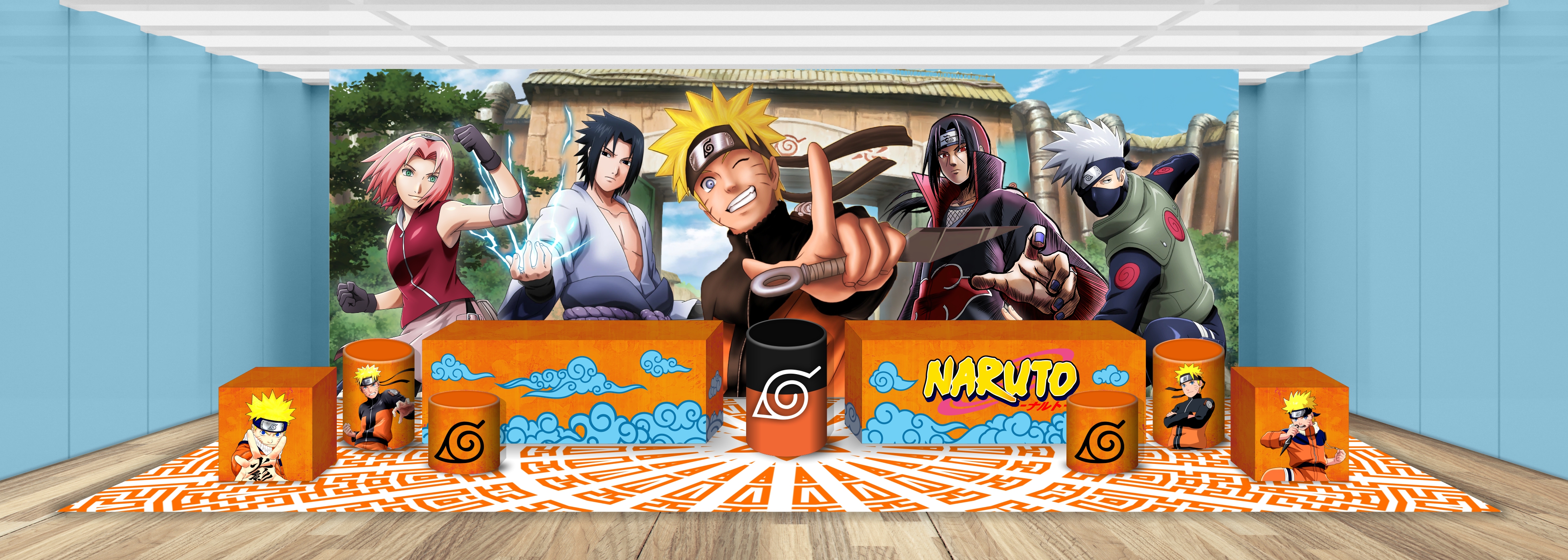 Capa do tema Naruto — Gustavo Faggiani Design