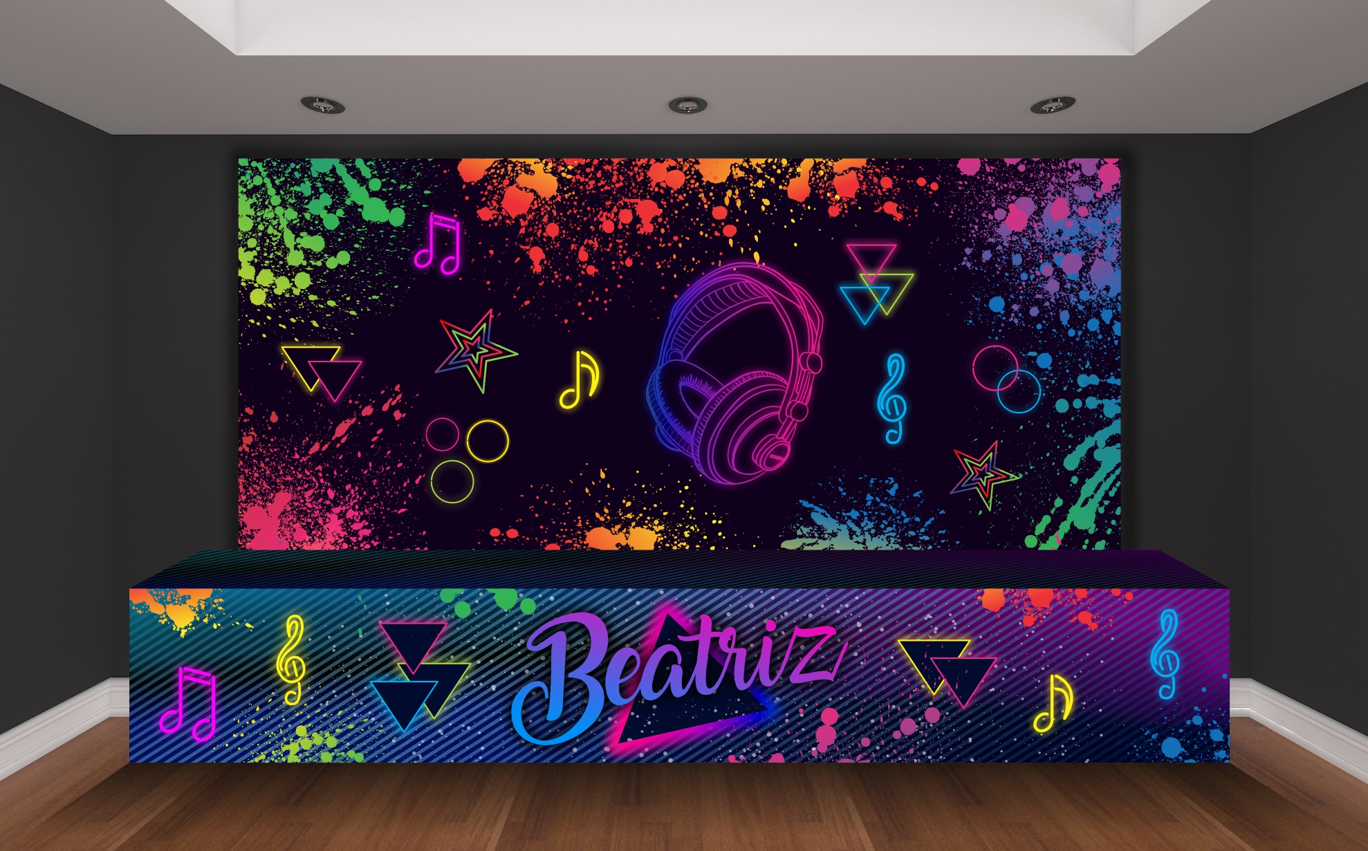 Capa do tema Neon — Gustavo Faggiani Design