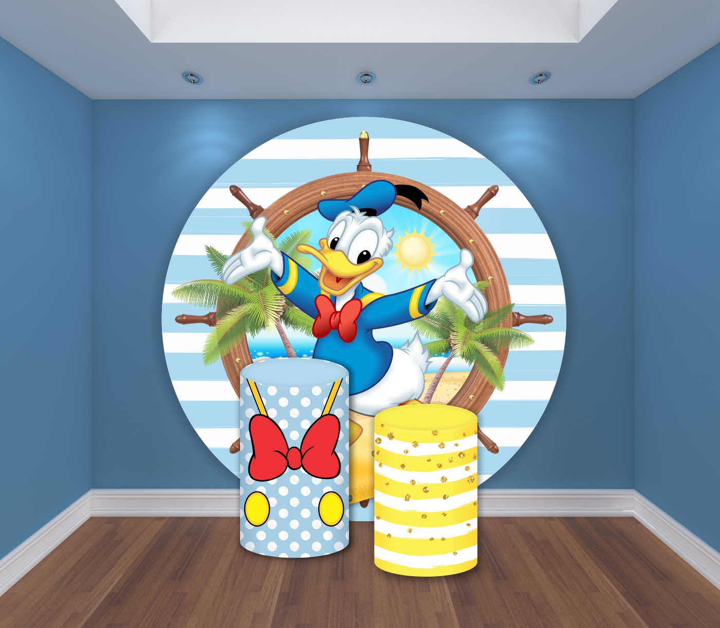 Capa do tema Pato Donald — Gustavo Faggiani Design