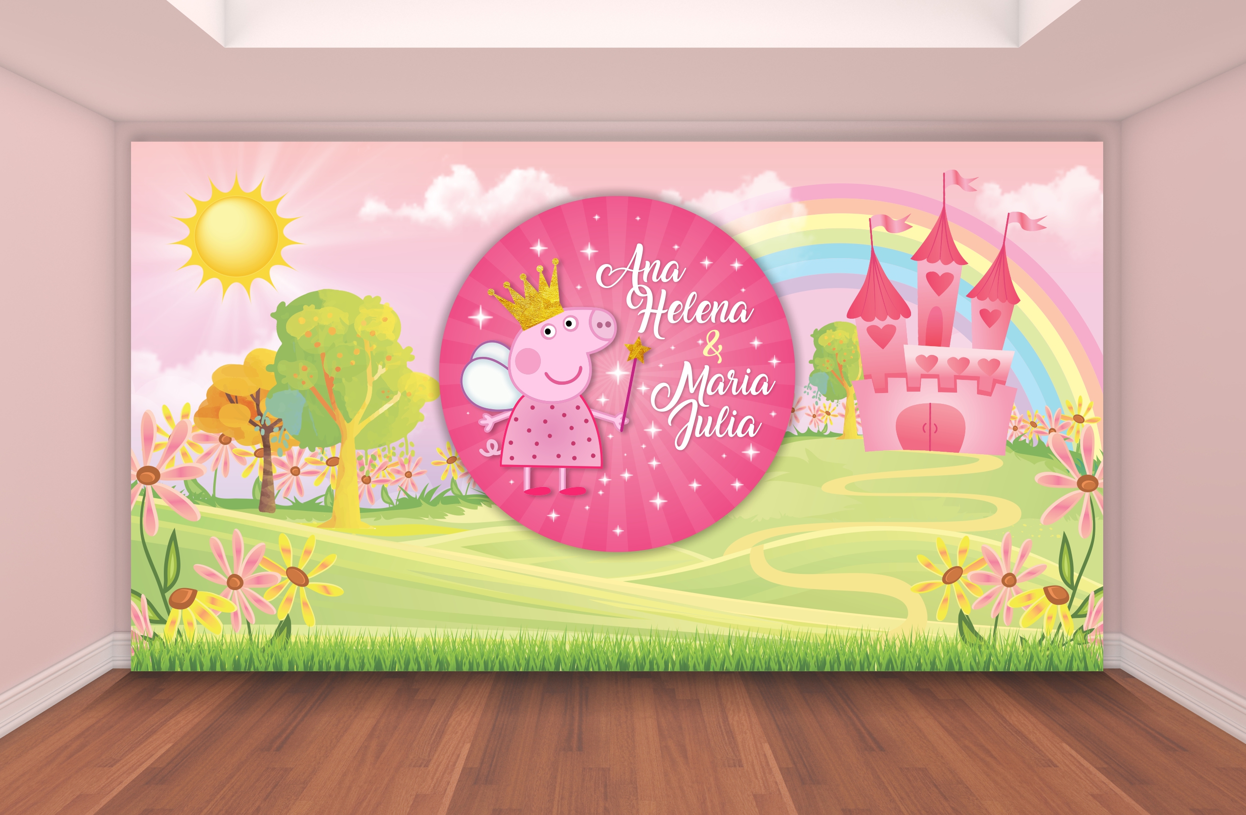 Capa do tema Peppa Pig — Gustavo Faggiani Design