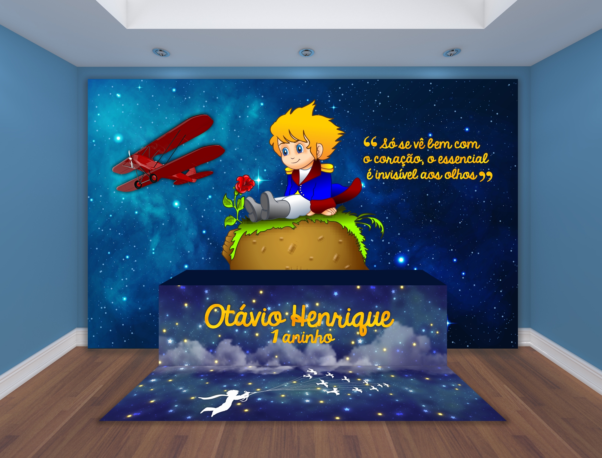 Capa do tema Pequeno Príncipe — Gustavo Faggiani Design