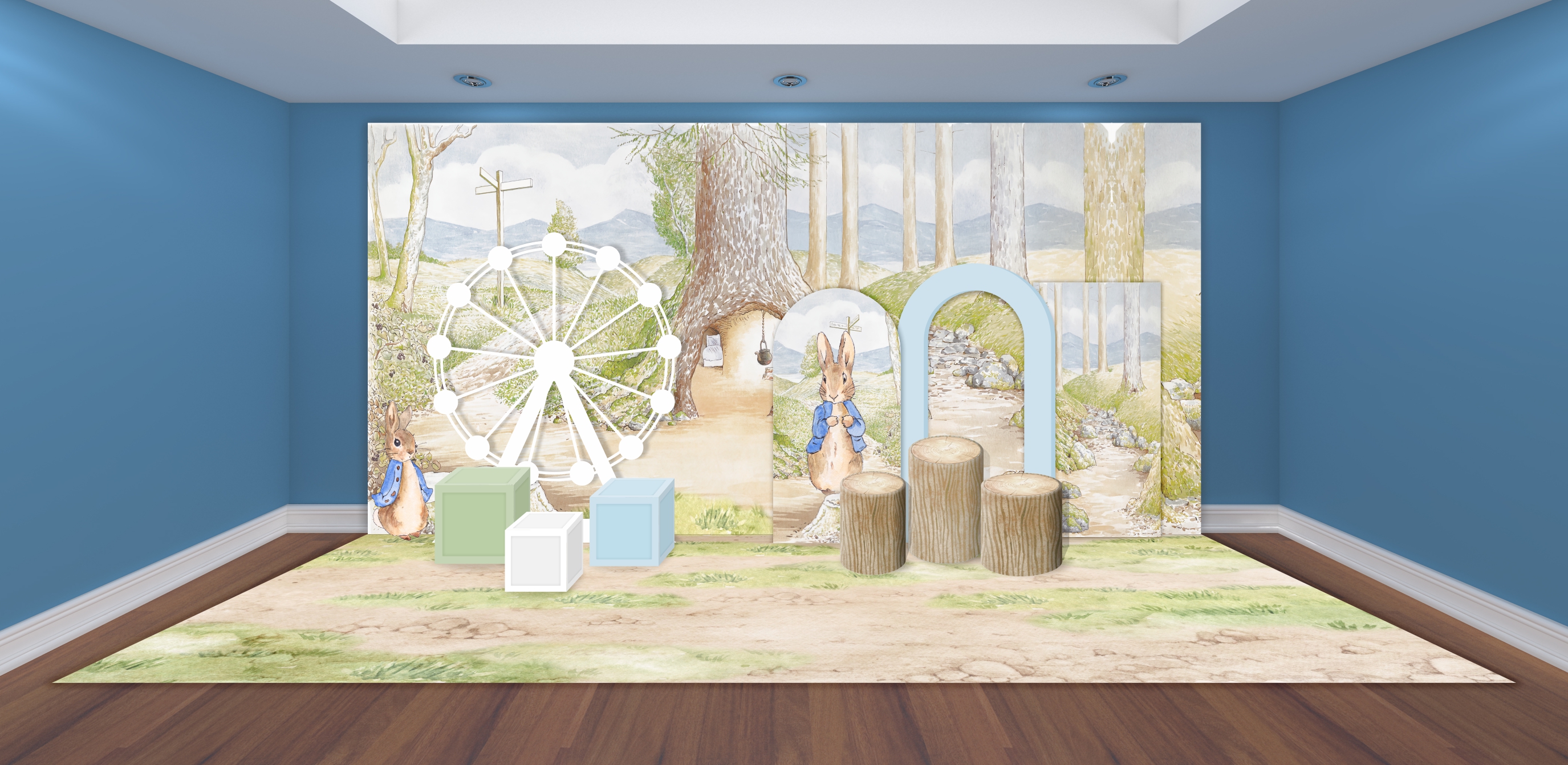Capa do tema Peter Rabbit — Gustavo Faggiani Design