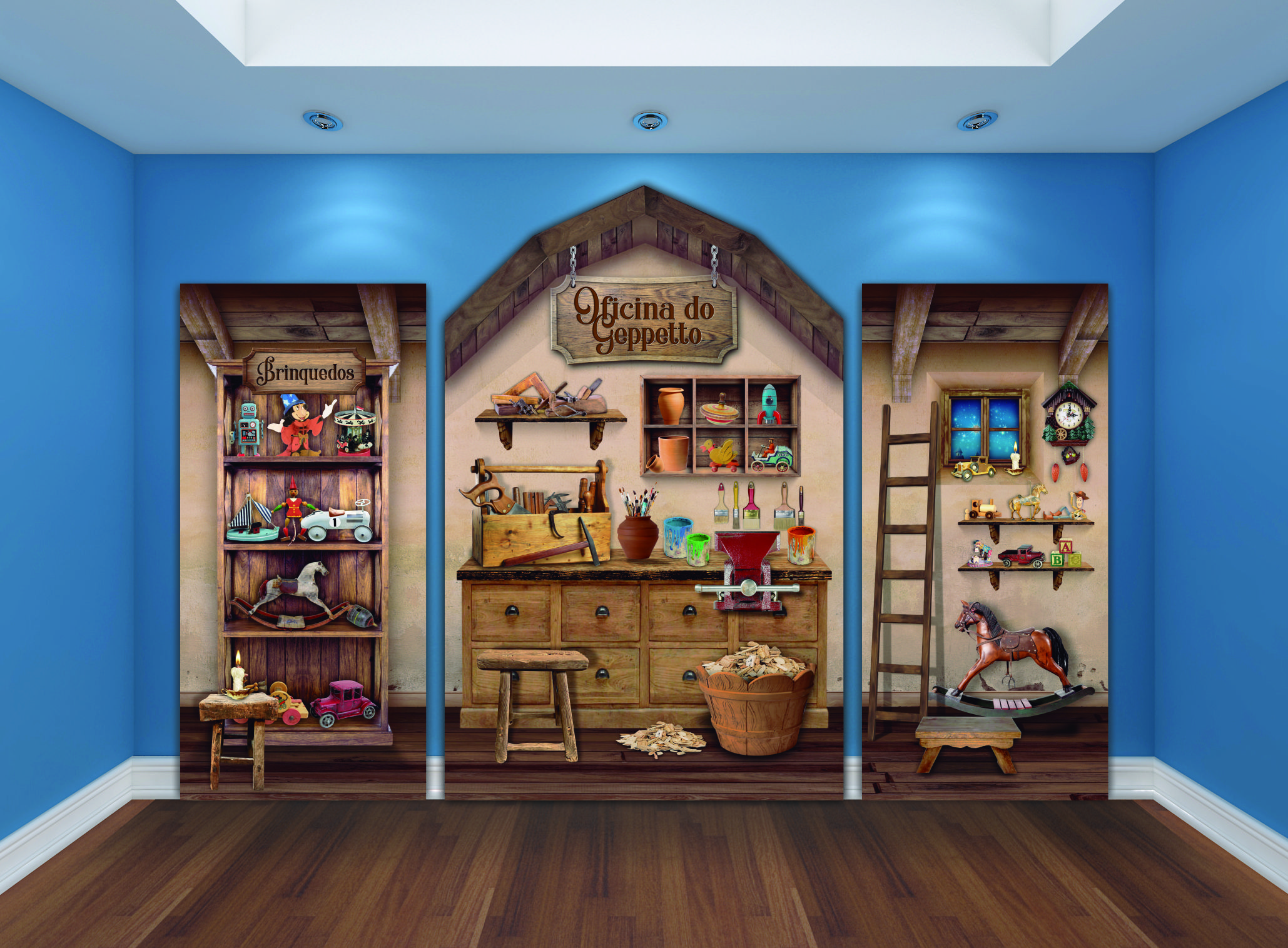 Capa do tema Pinocchio — Gustavo Faggiani Design
