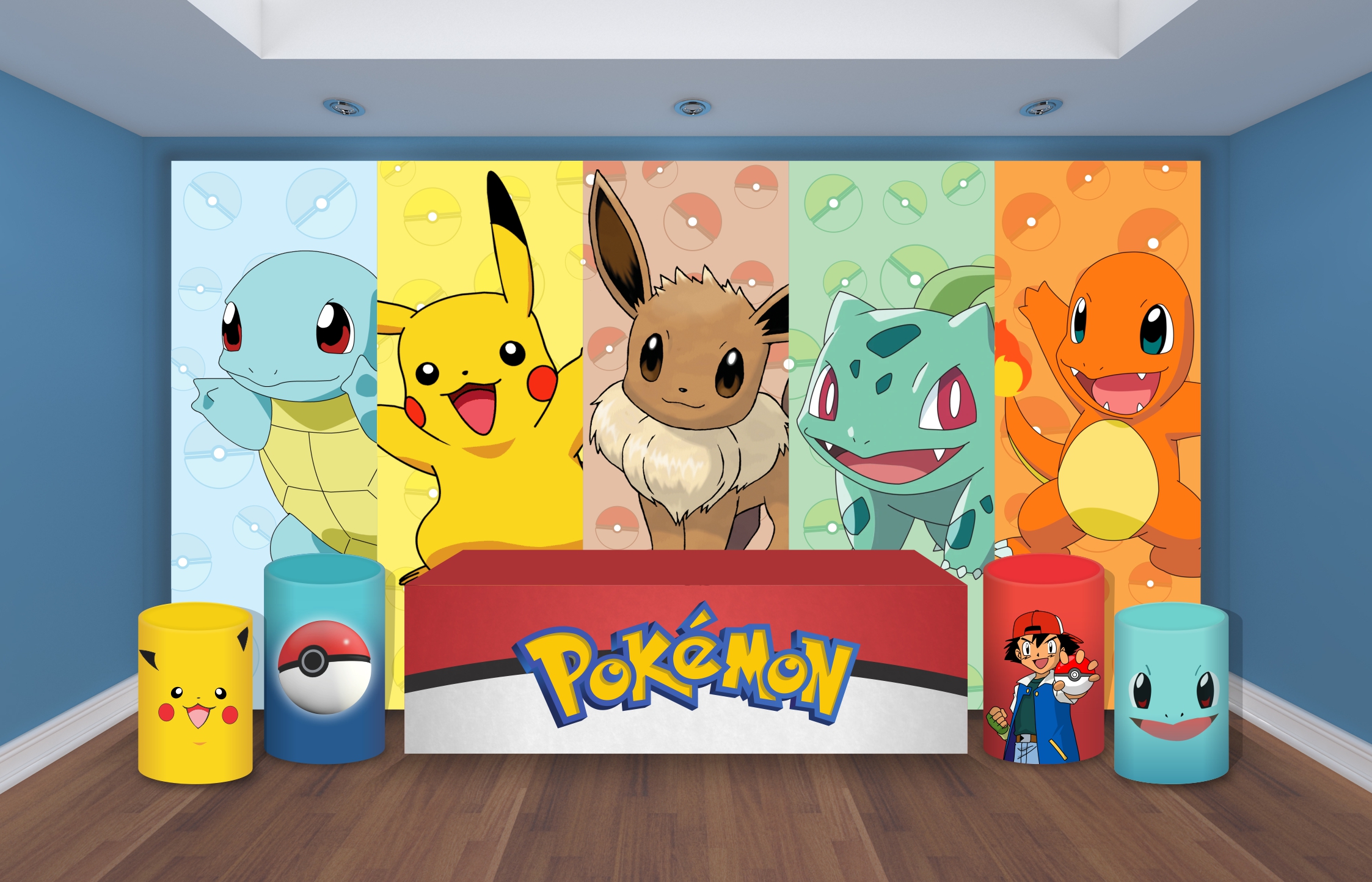 Capa do tema Pokémon — Gustavo Faggiani Design