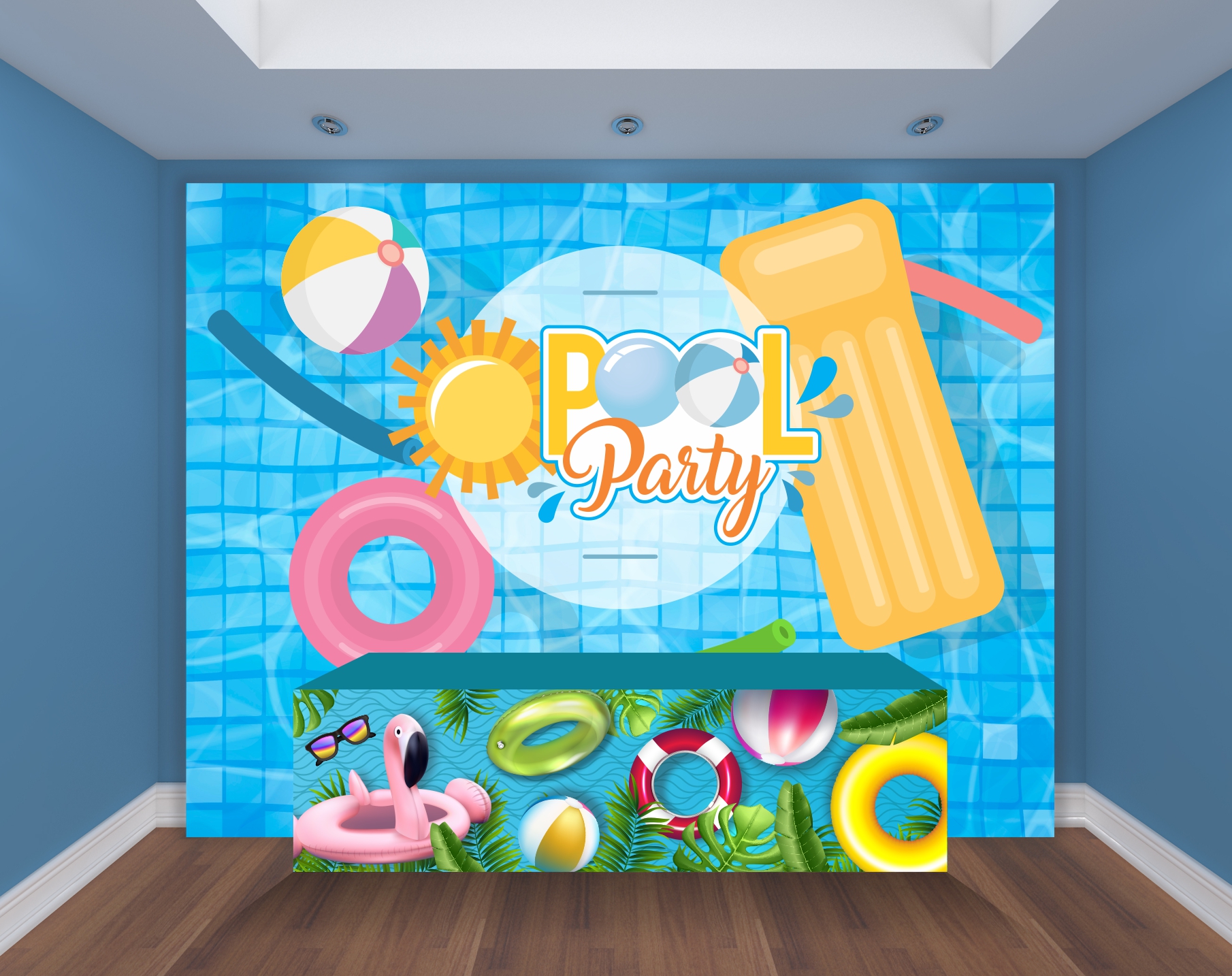 Capa do tema Pool Party — Gustavo Faggiani Design