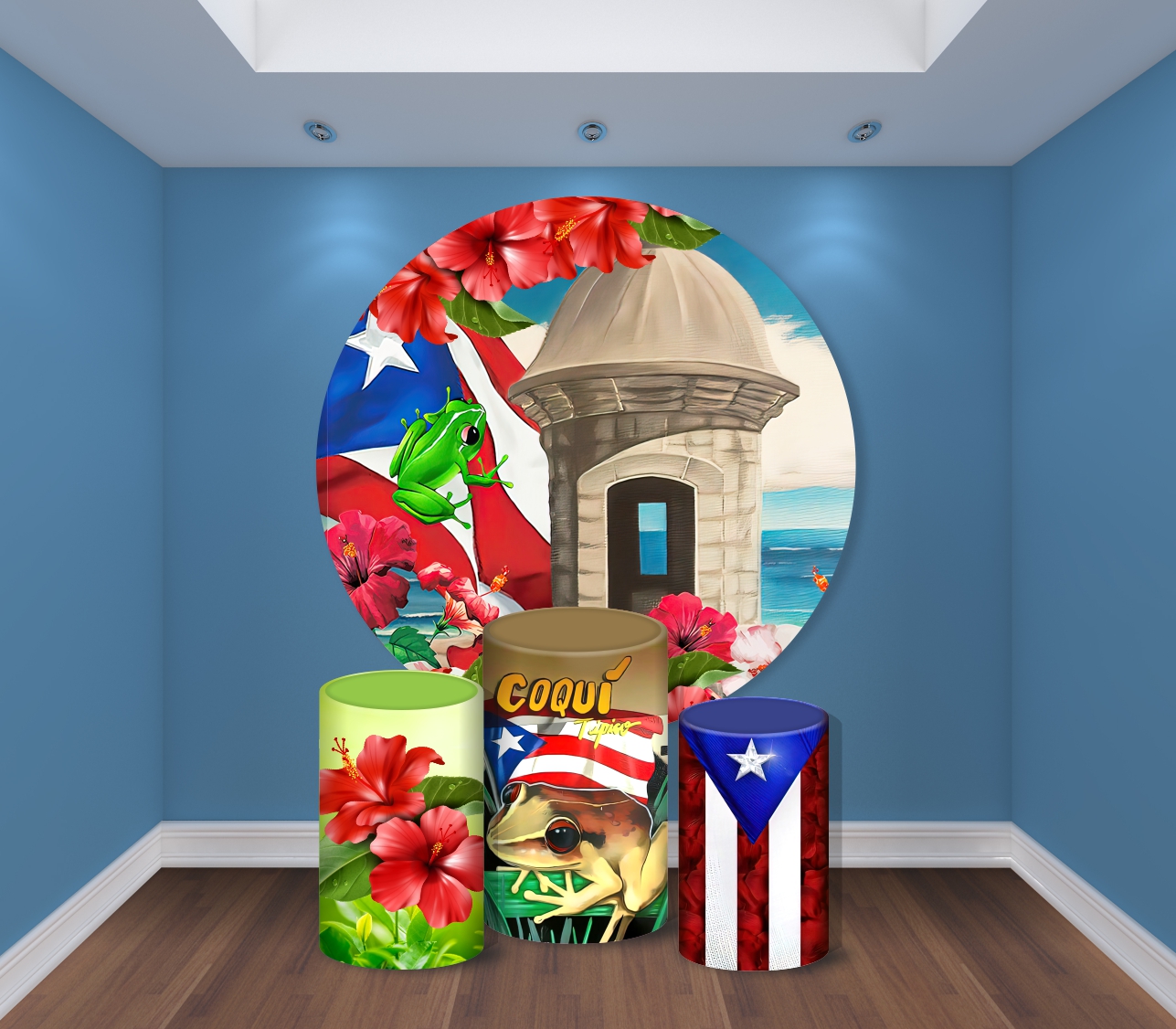 Capa do tema Porto Rico — Gustavo Faggiani Design
