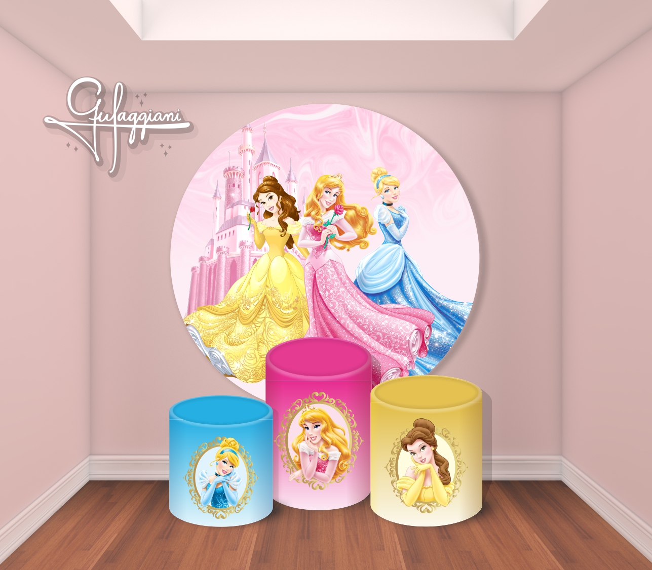 Princesas Disney — Princesas Redondo 1.jpg