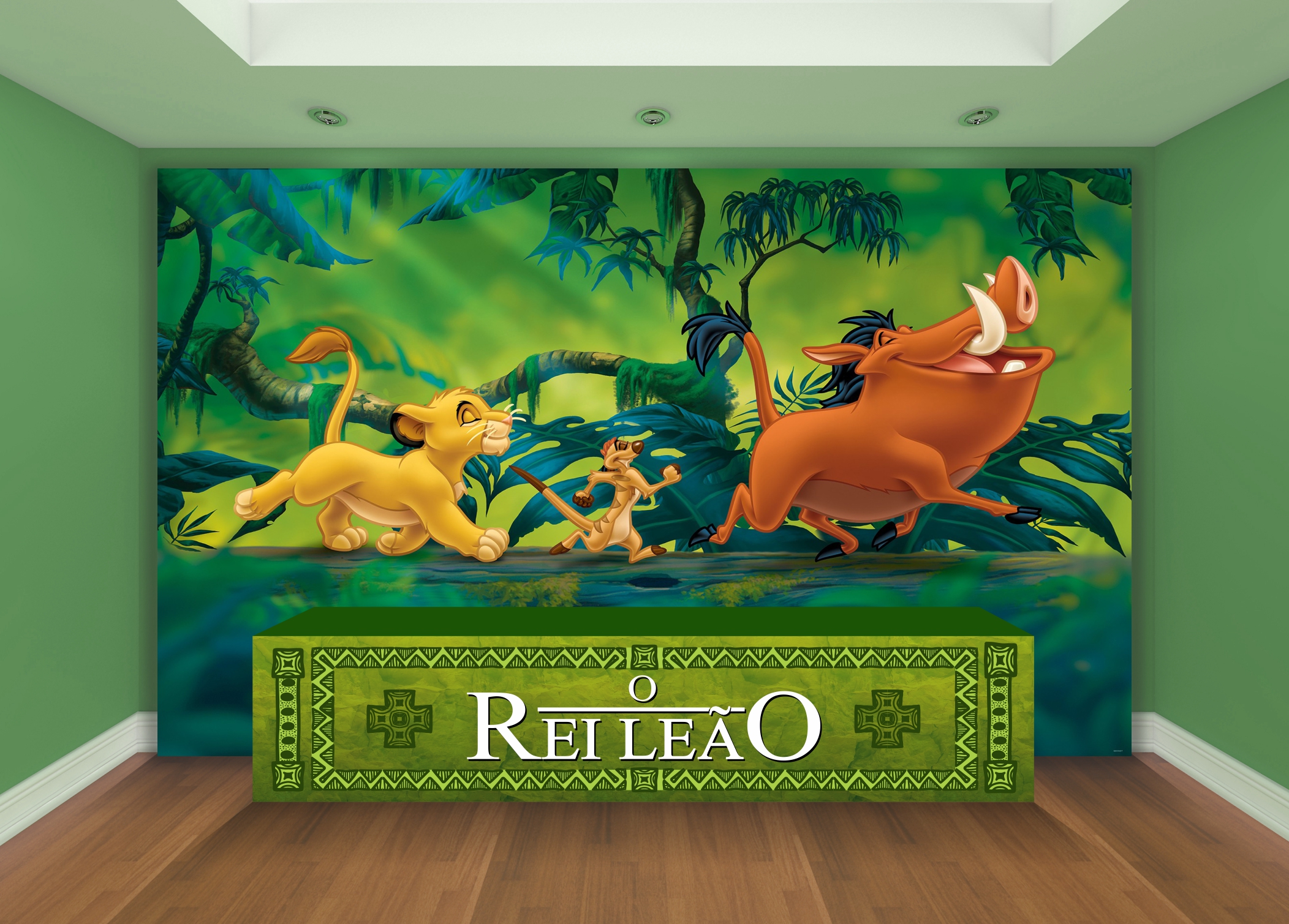 Capa do tema Rei Leão — Gustavo Faggiani Design