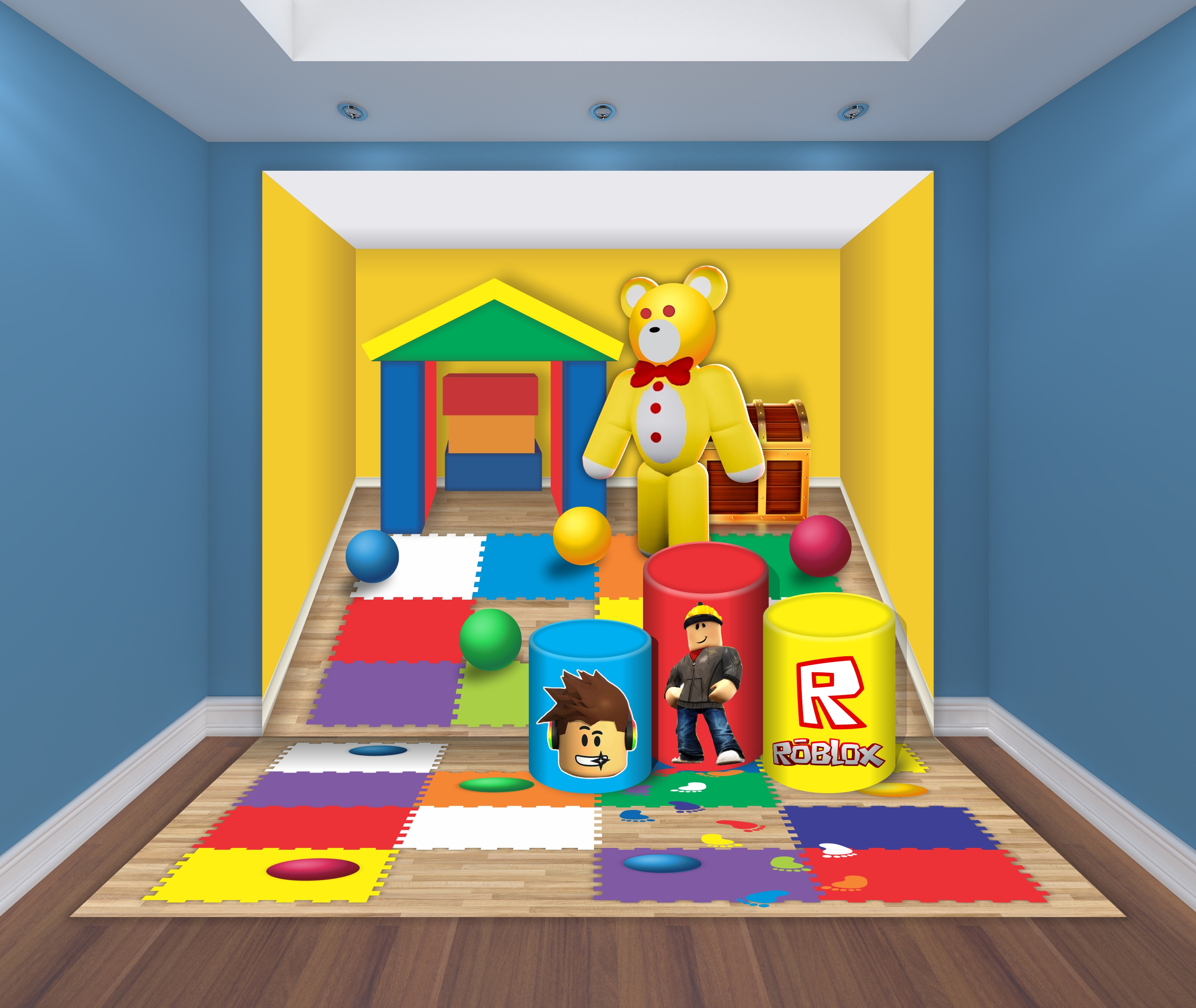Capa do tema Roblox — Gustavo Faggiani Design