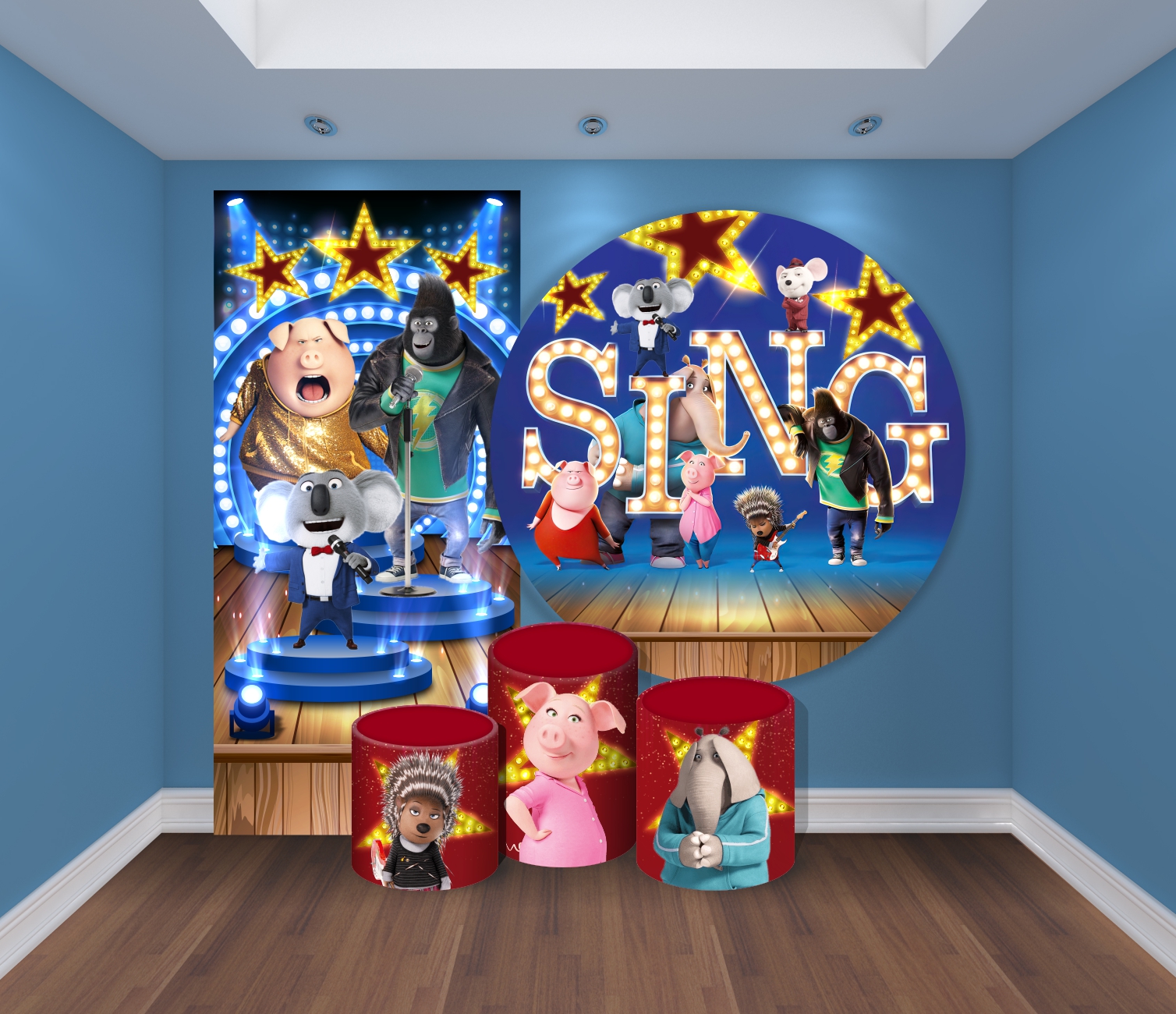 Capa do tema Sing — Gustavo Faggiani Design
