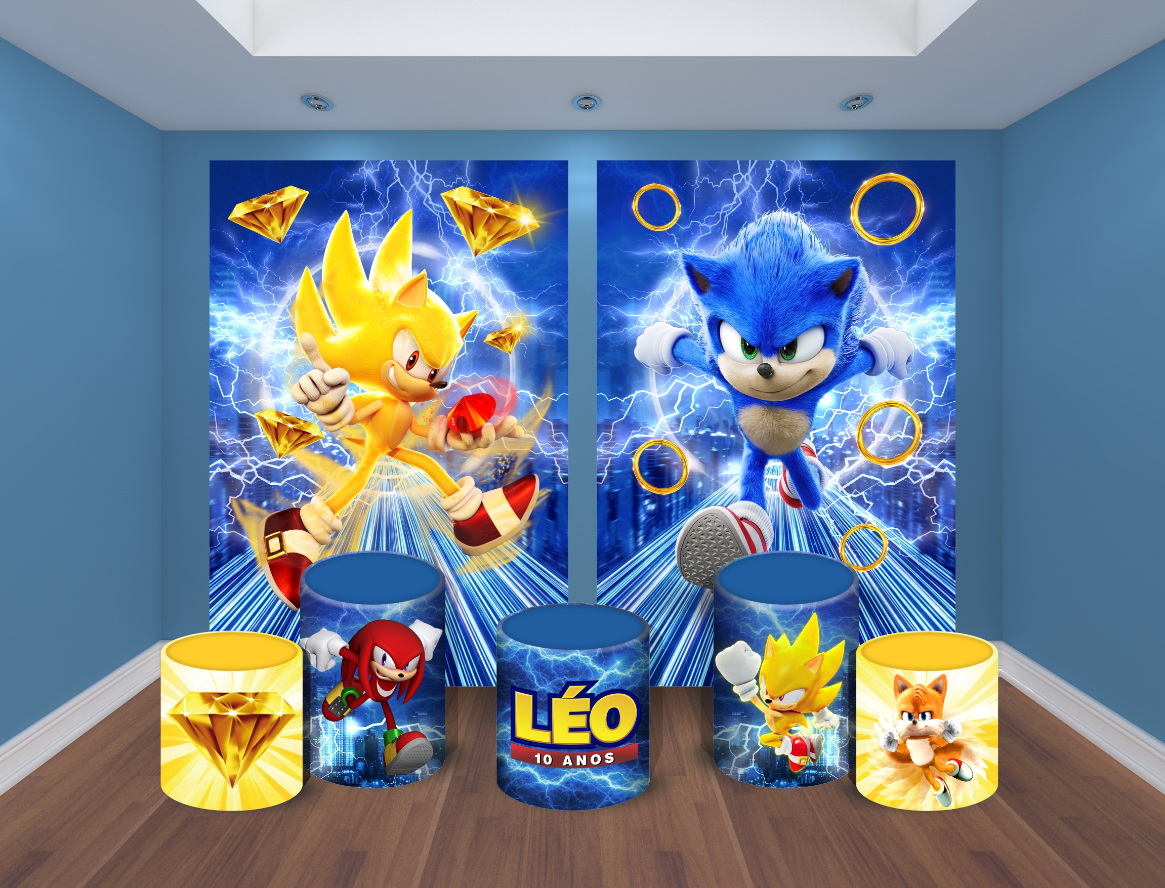 Capa do tema Sonic — Gustavo Faggiani Design