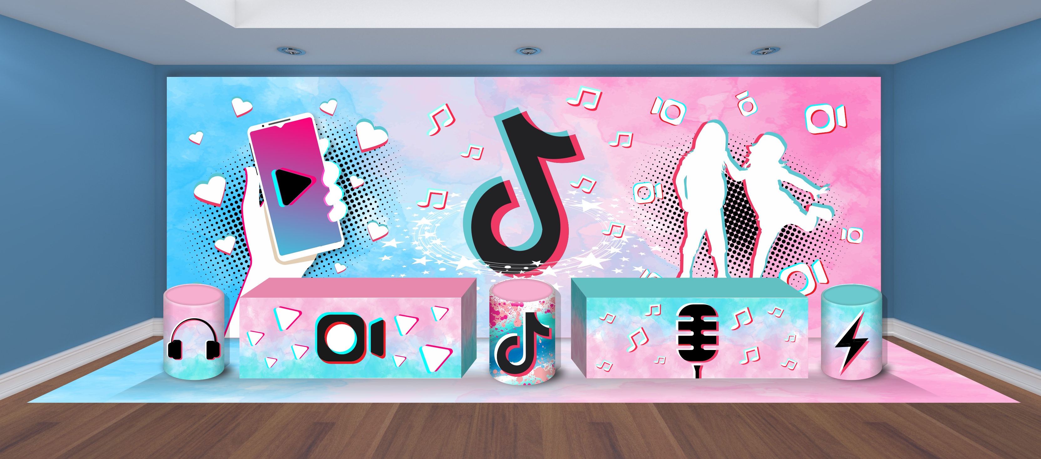 Capa do tema Tik Tok — Gustavo Faggiani Design