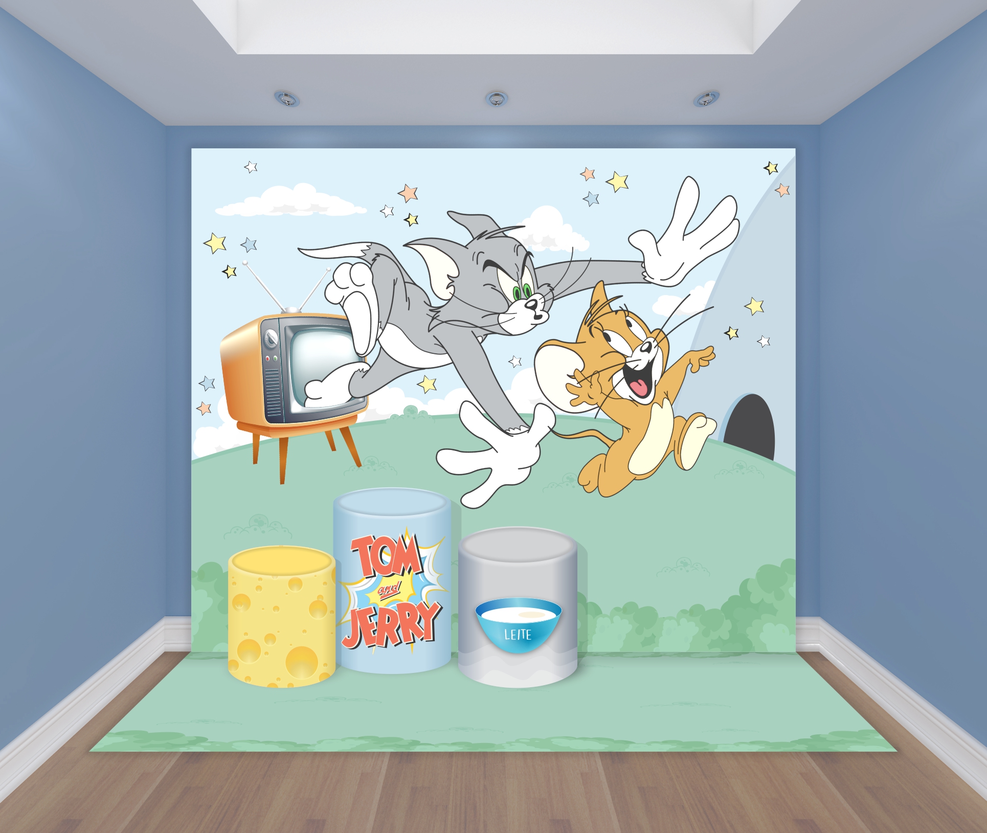 Capa do tema Tom e Jerry — Gustavo Faggiani Design