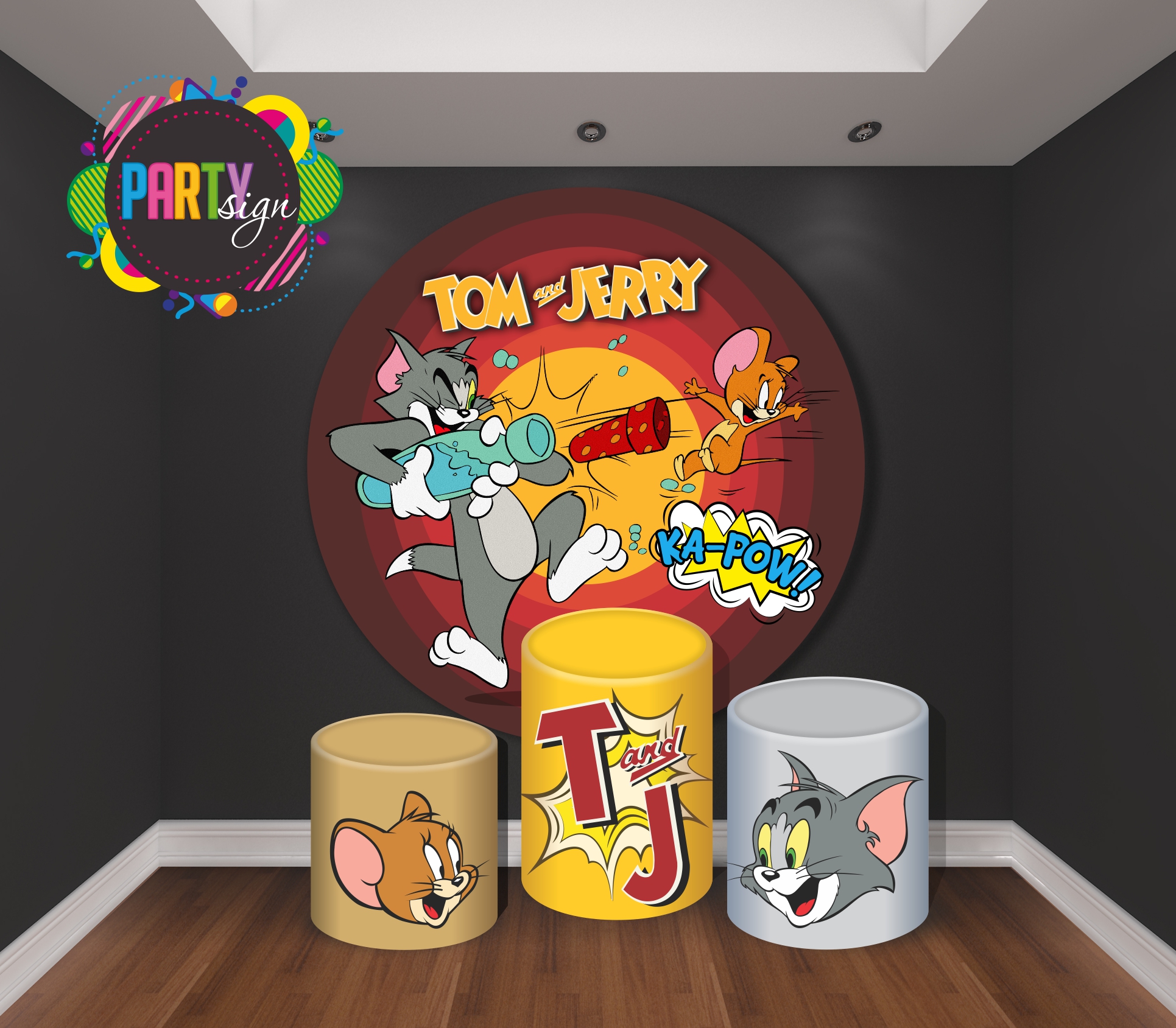 Tom e Jerry — Tom e Jerry Redondo 1.jpg