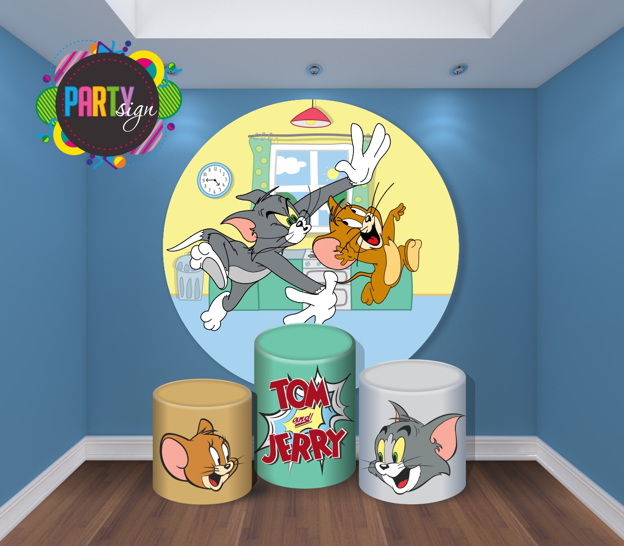 Tom e Jerry — Tom e Jerry Redondo 2.jpg