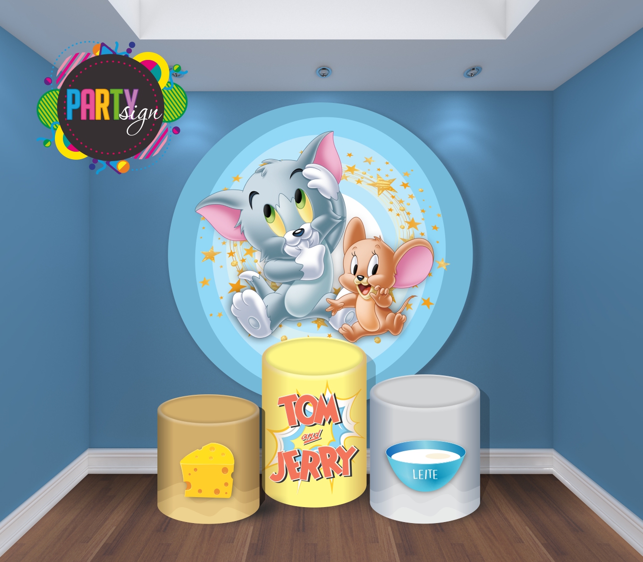 Tom e Jerry — Tom e Jerry Redondo 3.jpg