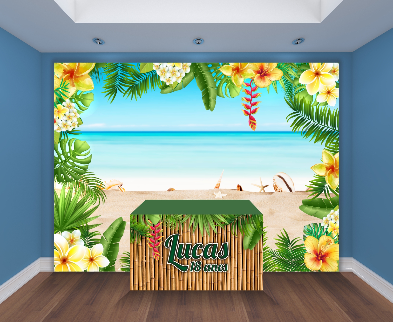 Capa do tema Tropical — Gustavo Faggiani Design
