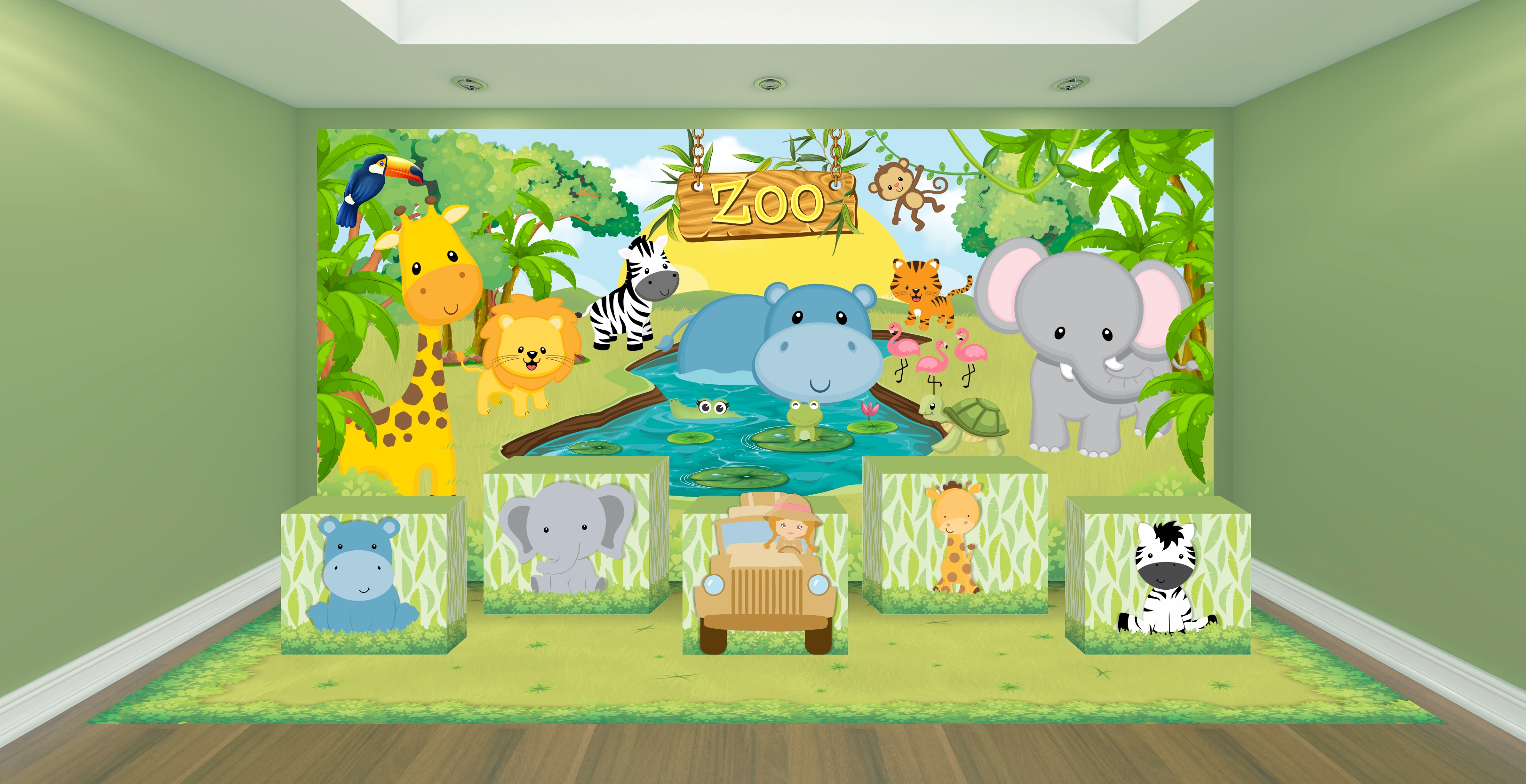 Capa do tema Zoo — Gustavo Faggiani Design